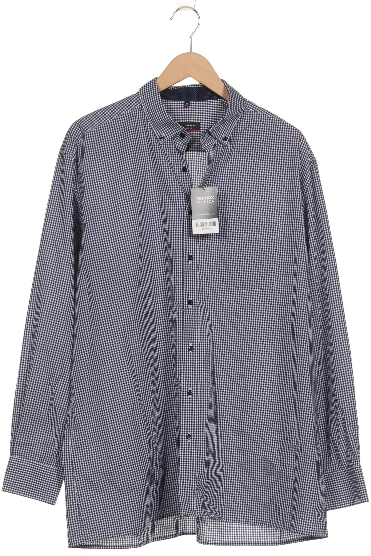 

eterna Herren Hemd, marineblau, Gr. 56