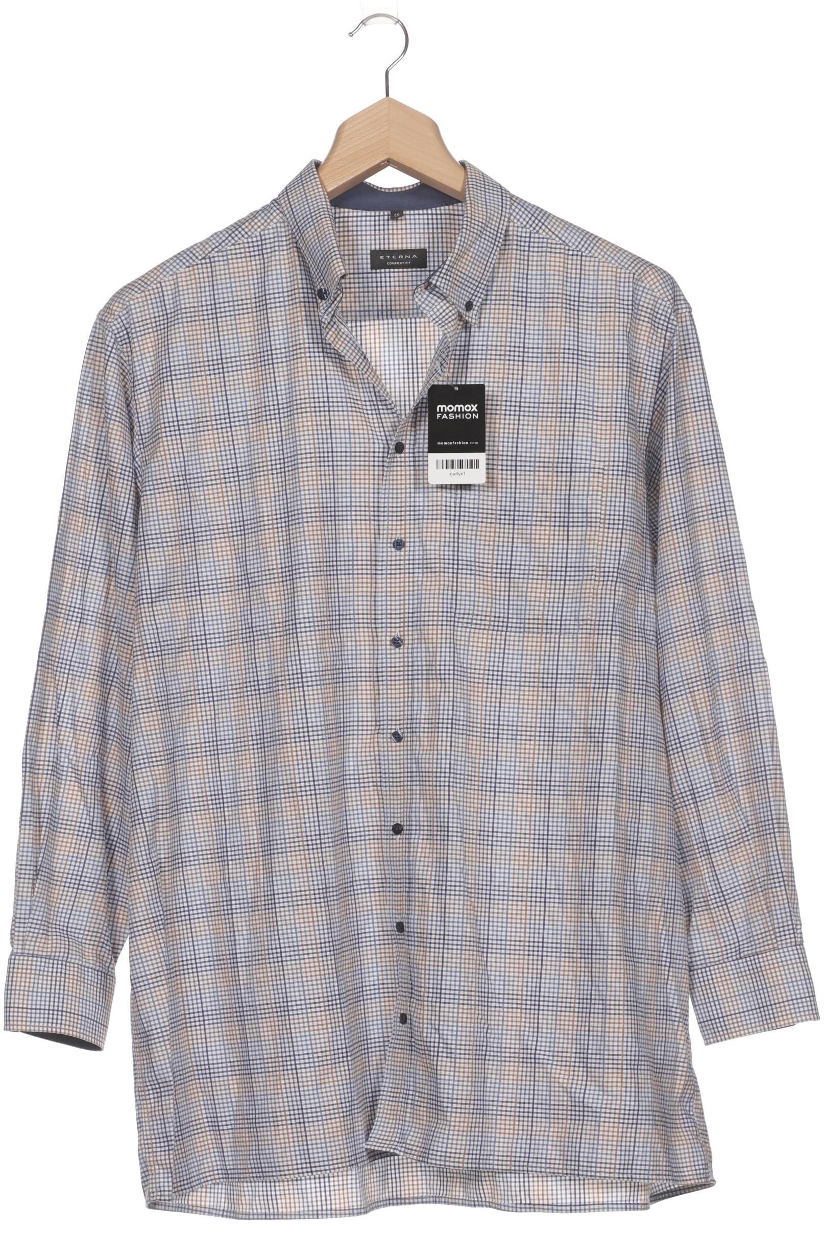 

eterna Herren Hemd, blau, Gr. 56