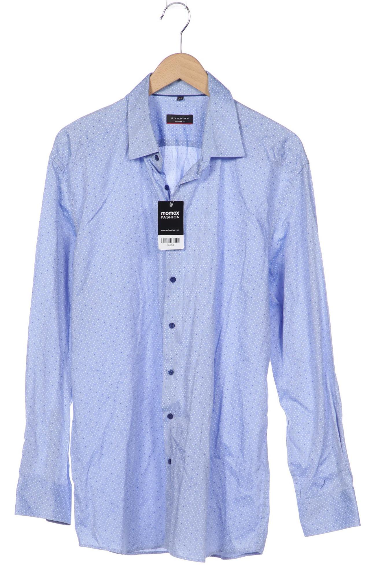 

eterna Herren Hemd, hellblau