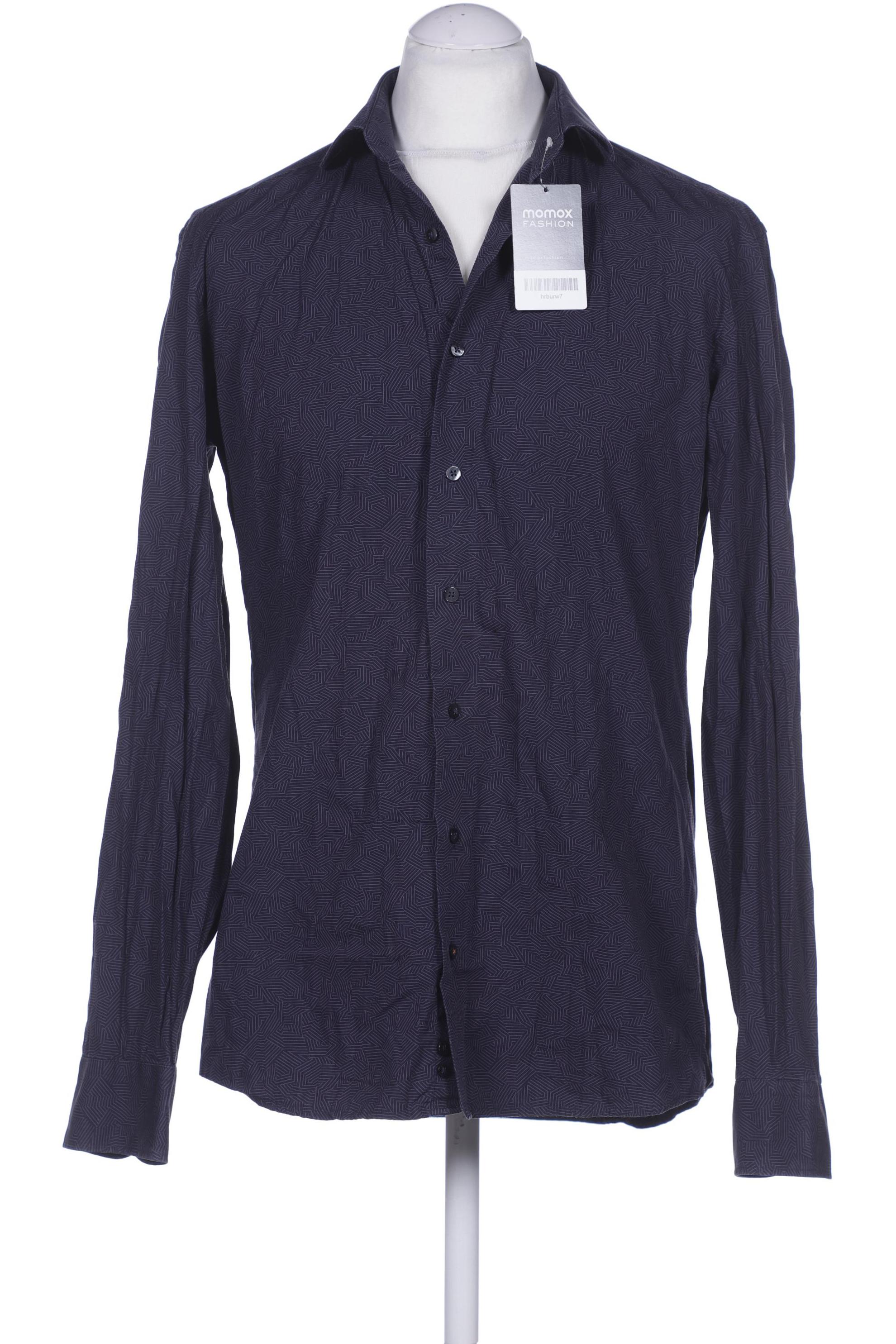 

eterna Herren Hemd, marineblau