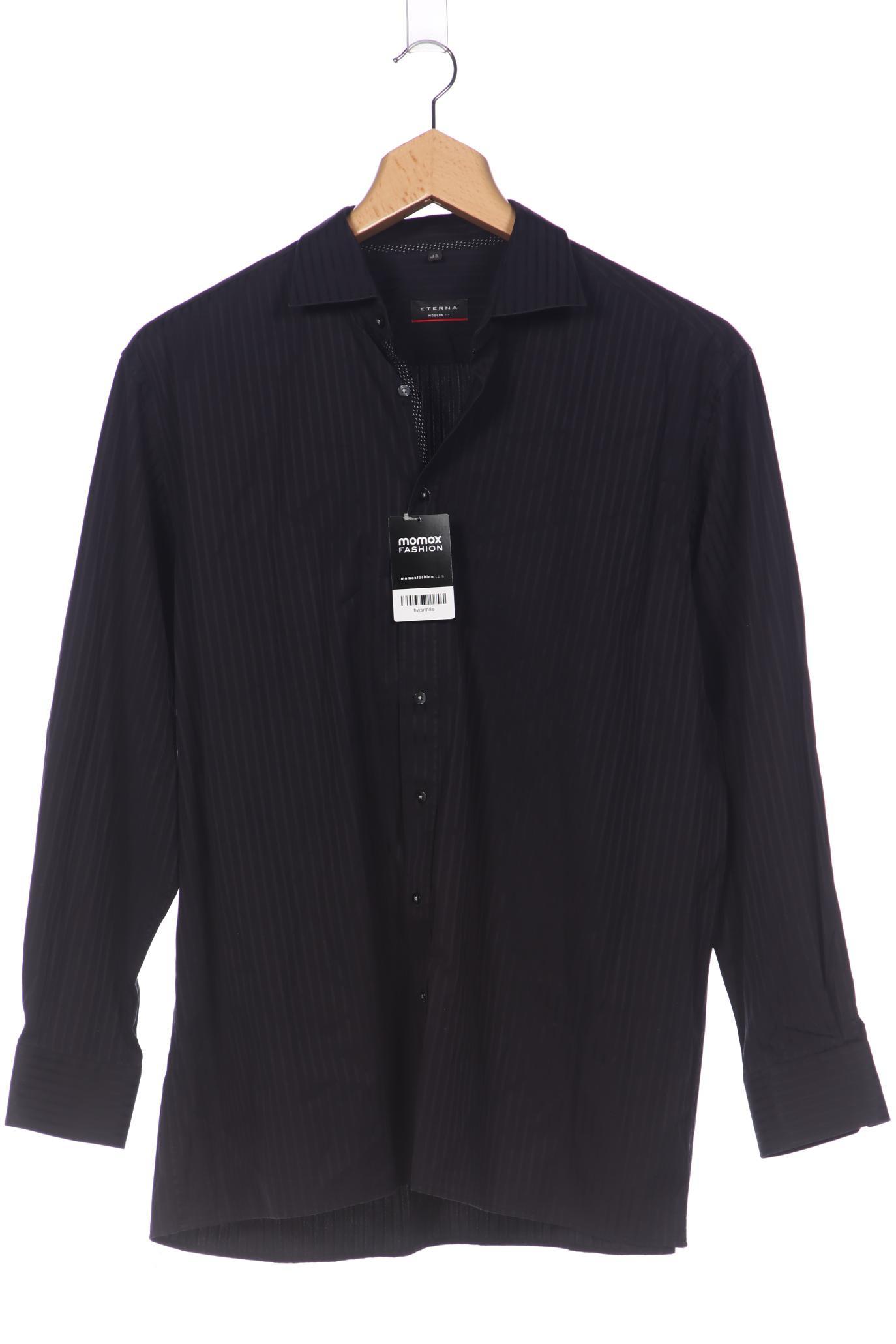 

eterna Herren Hemd, schwarz, Gr. 56