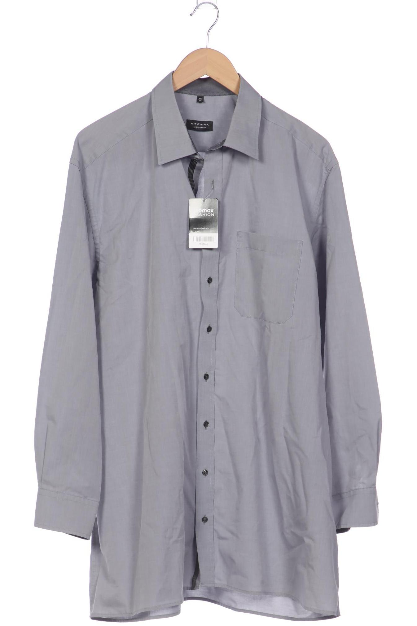 

eterna Herren Hemd, grau, Gr. 56
