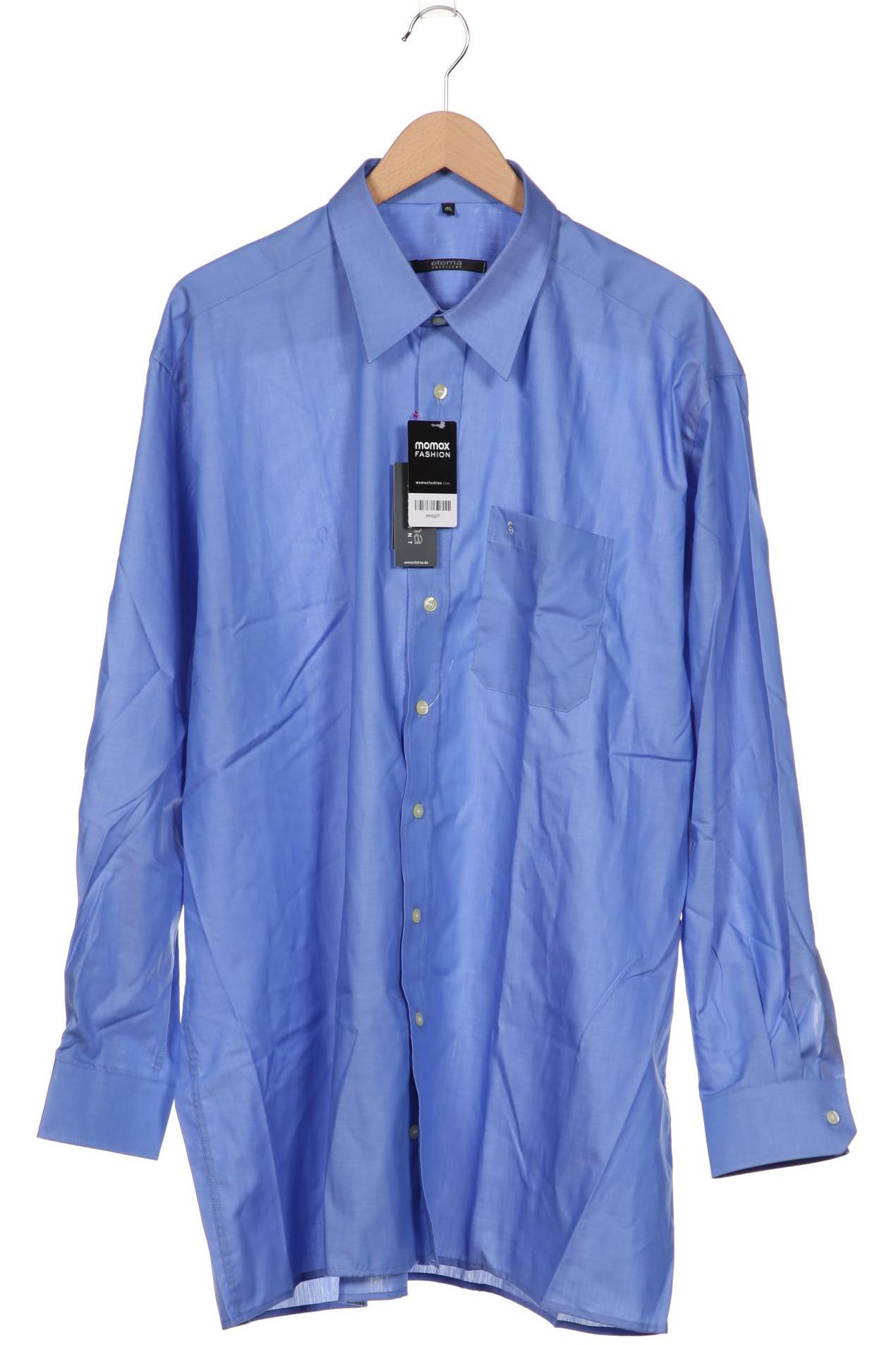 

eterna Herren Hemd, blau