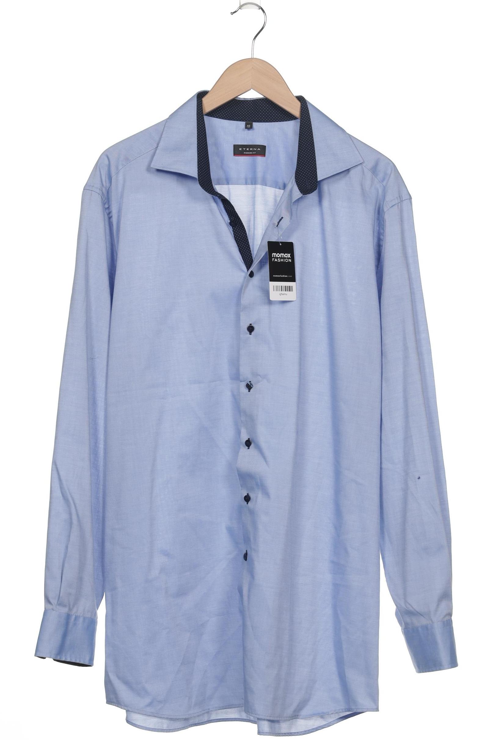 

eterna Herren Hemd, blau, Gr. 56