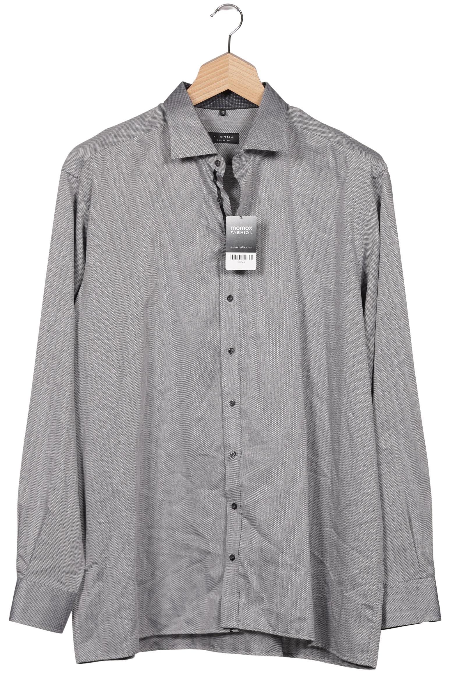 

eterna Herren Hemd, grau, Gr. 58