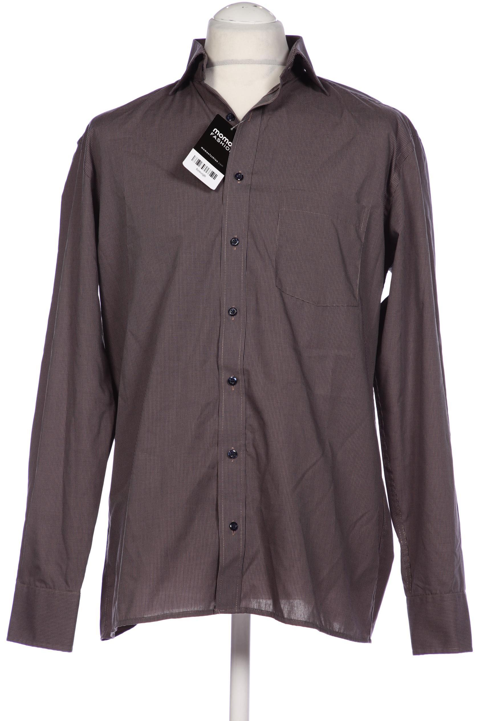 

eterna Herren Hemd, braun, Gr. 52