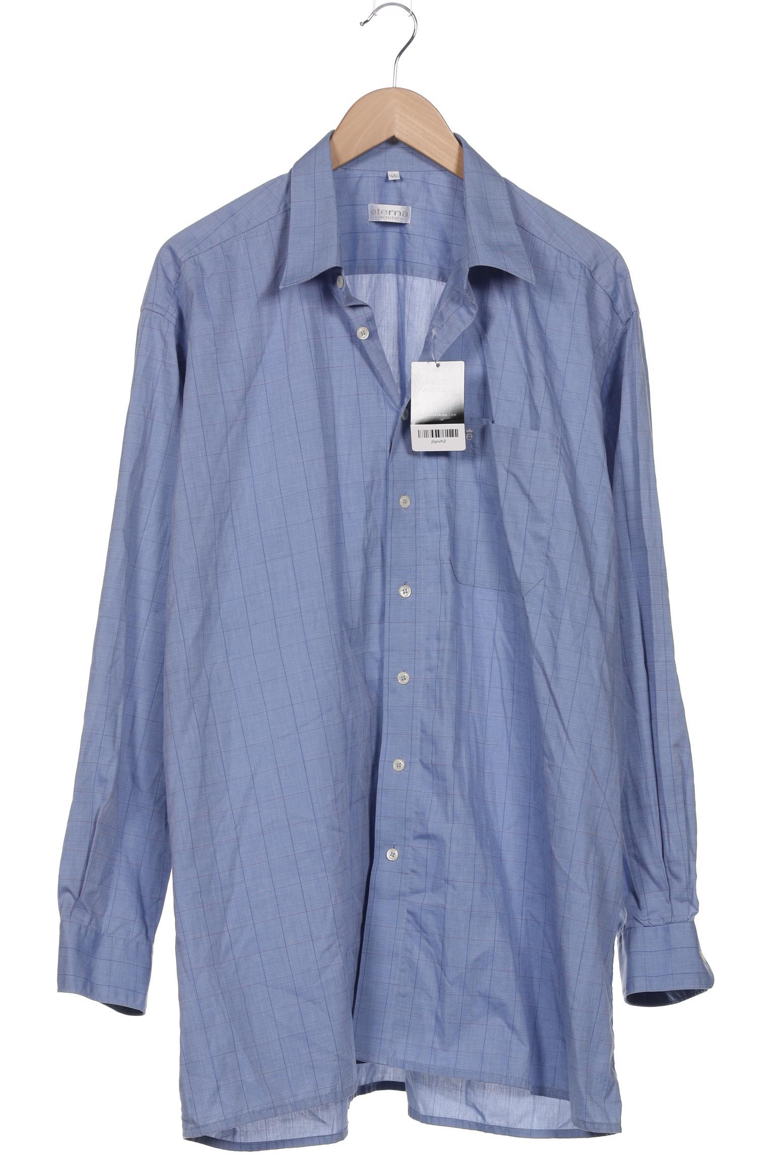 

eterna Herren Hemd, blau, Gr. 56