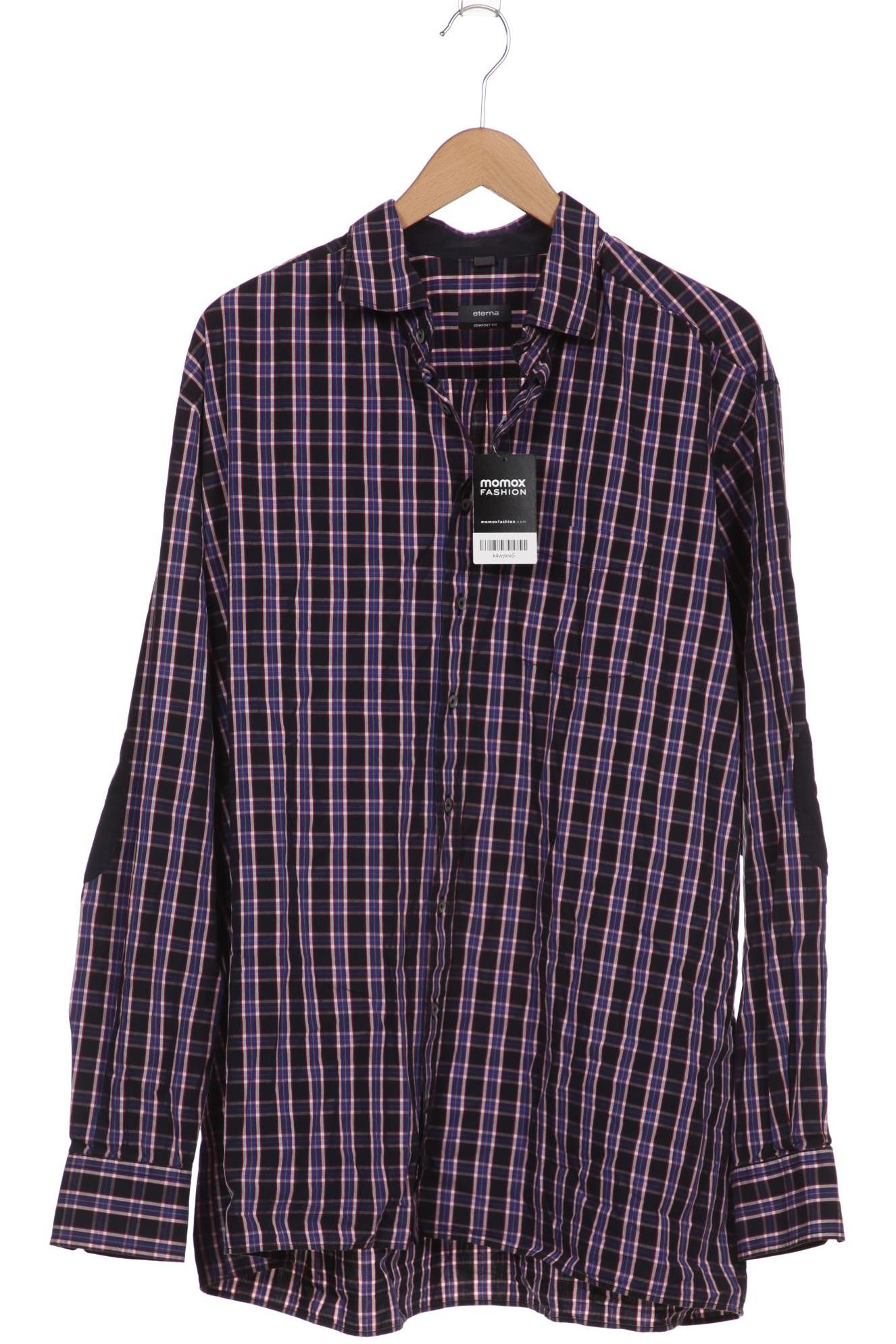 

eterna Herren Hemd, marineblau
