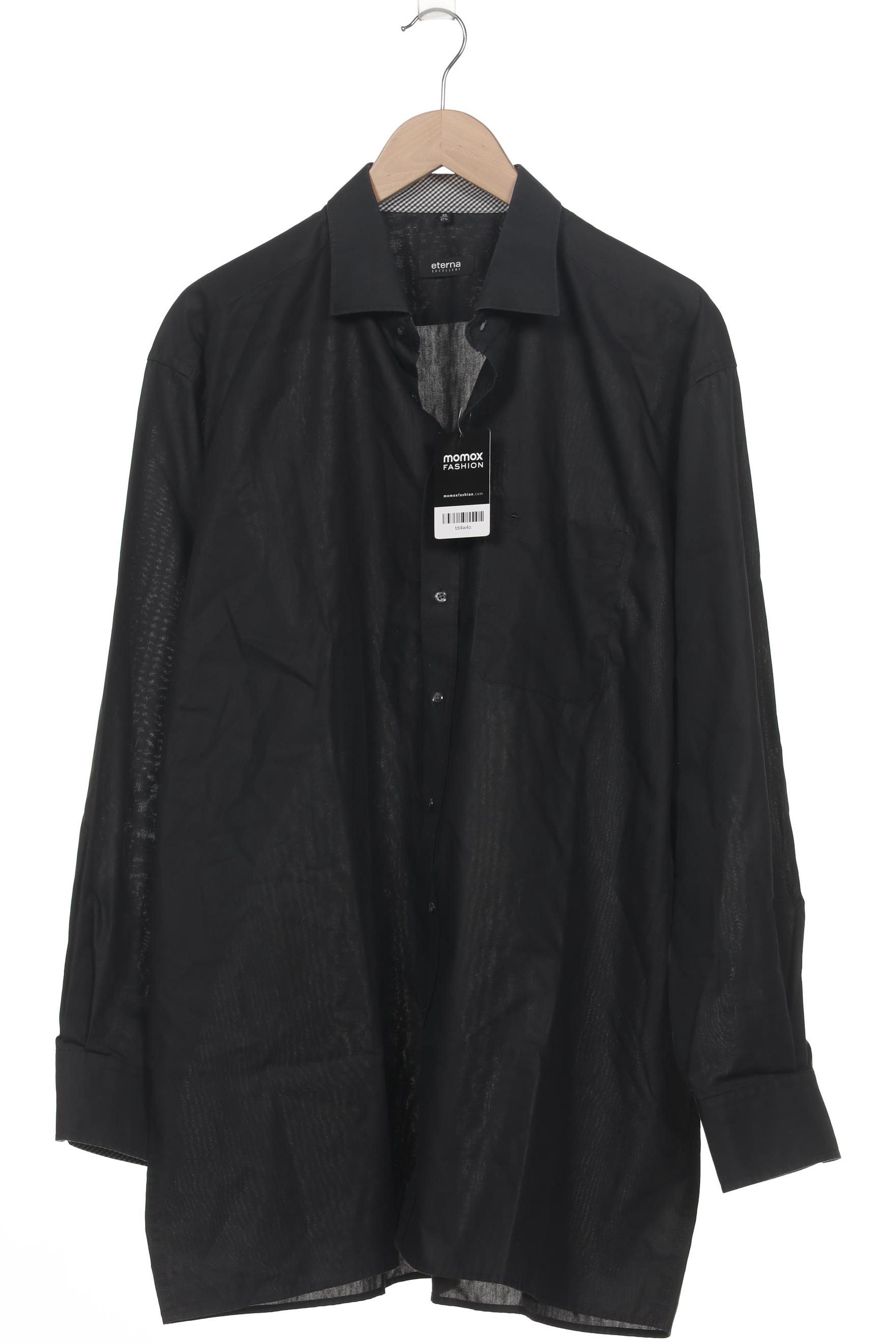 

eterna Herren Hemd, schwarz, Gr. 56