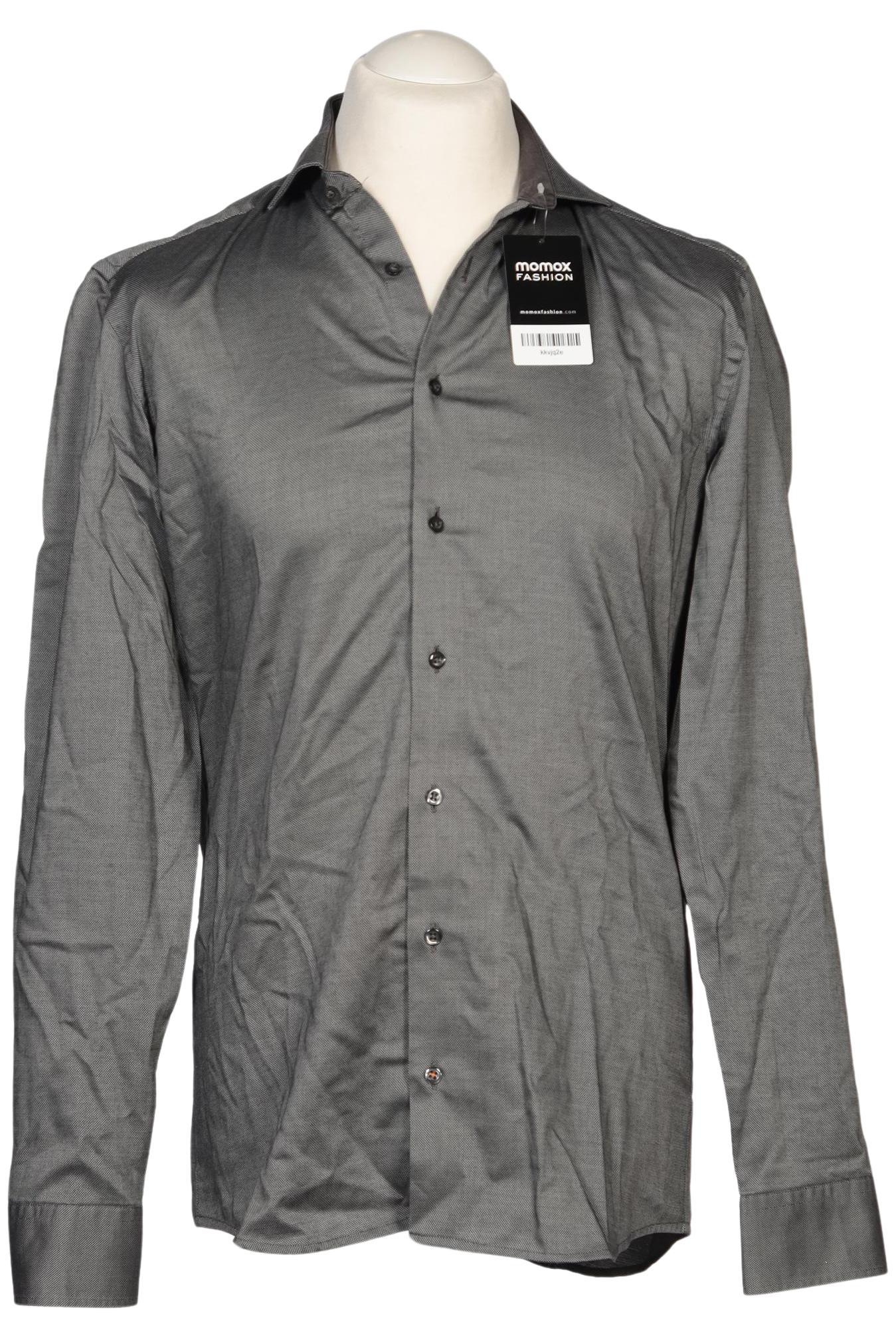 

eterna Herren Hemd, grau, Gr. 48