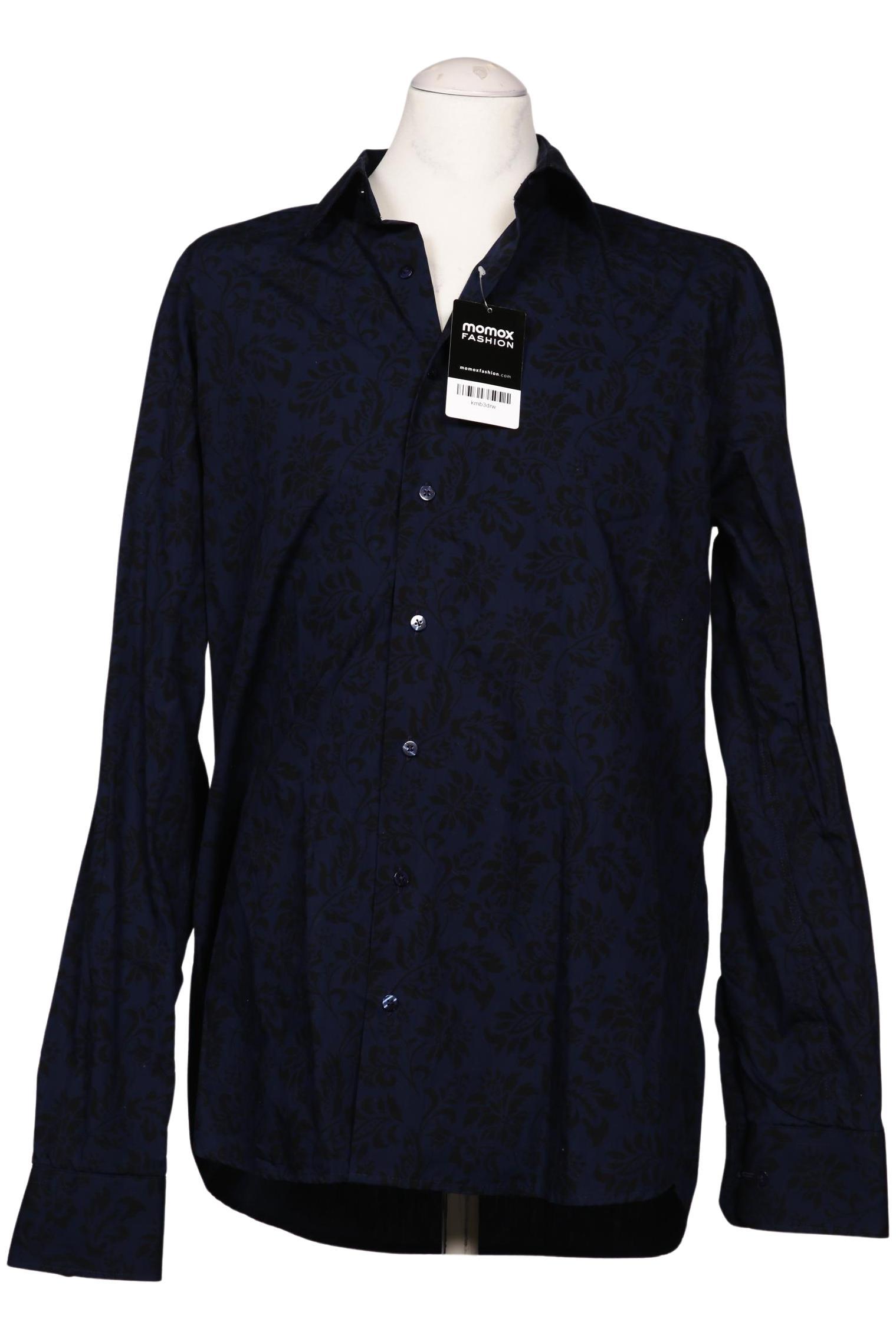 

eterna Herren Hemd, marineblau, Gr. 16