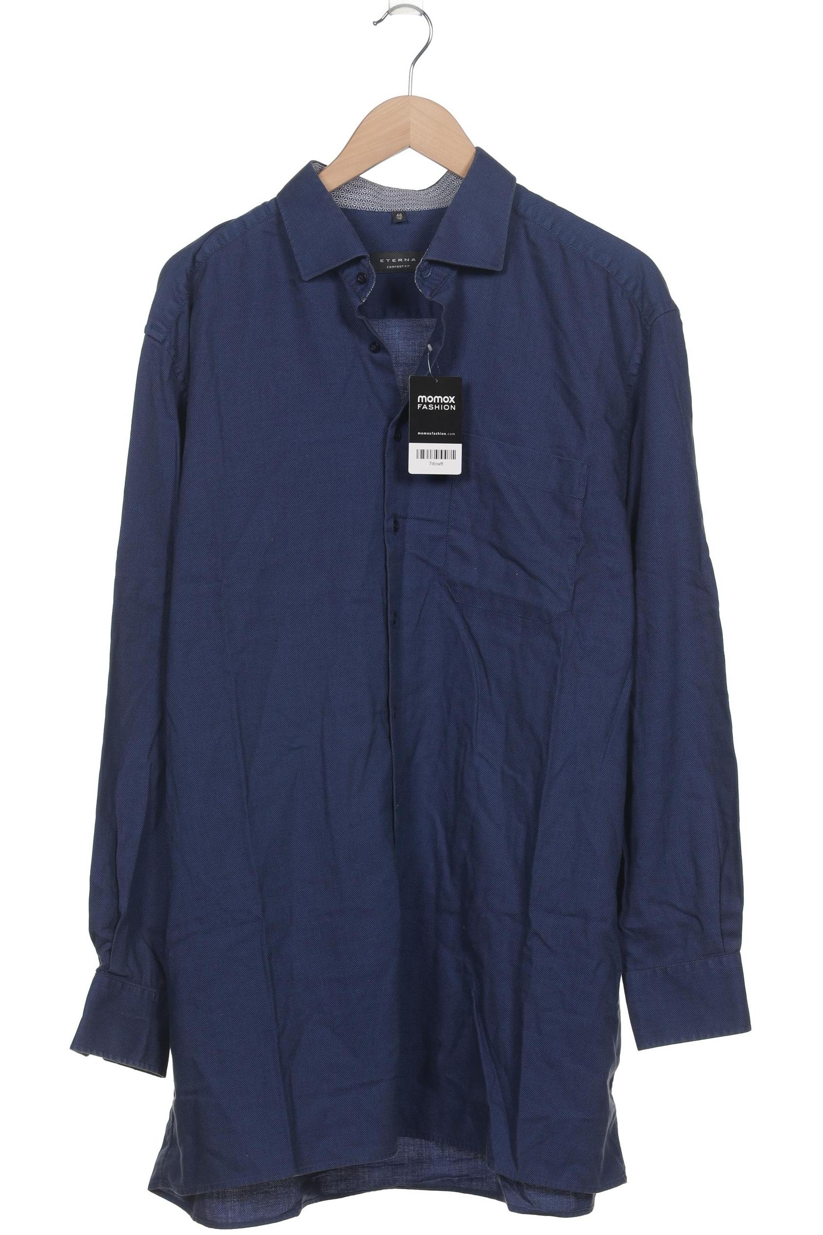 

eterna Herren Hemd, marineblau, Gr. 56