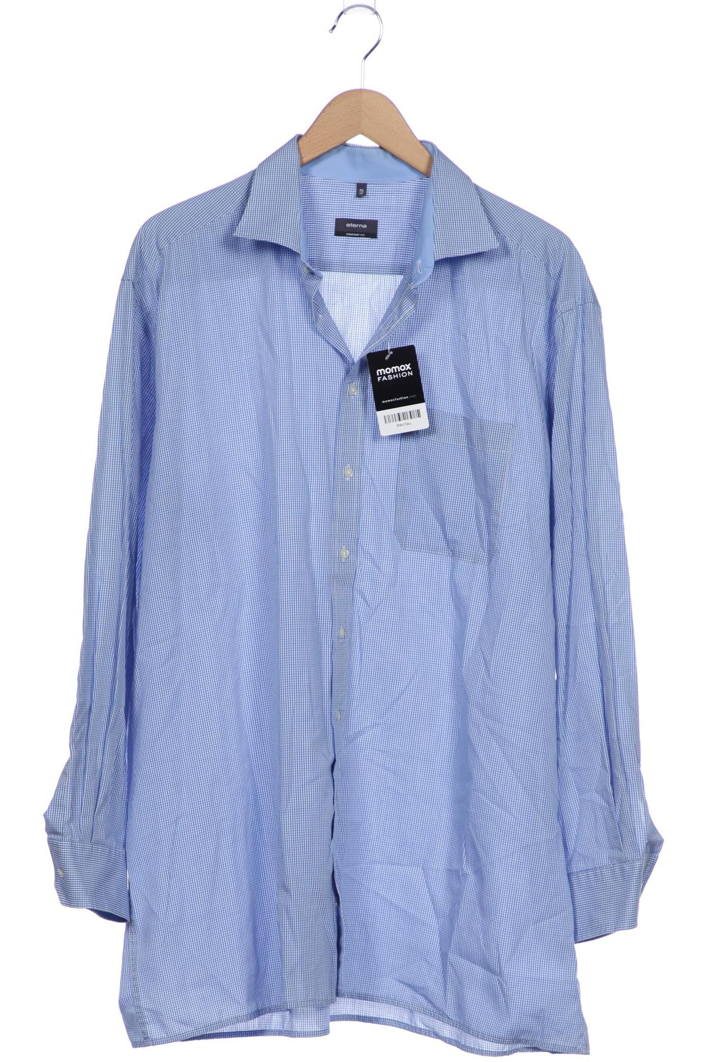 

eterna Herren Hemd, blau, Gr. 56