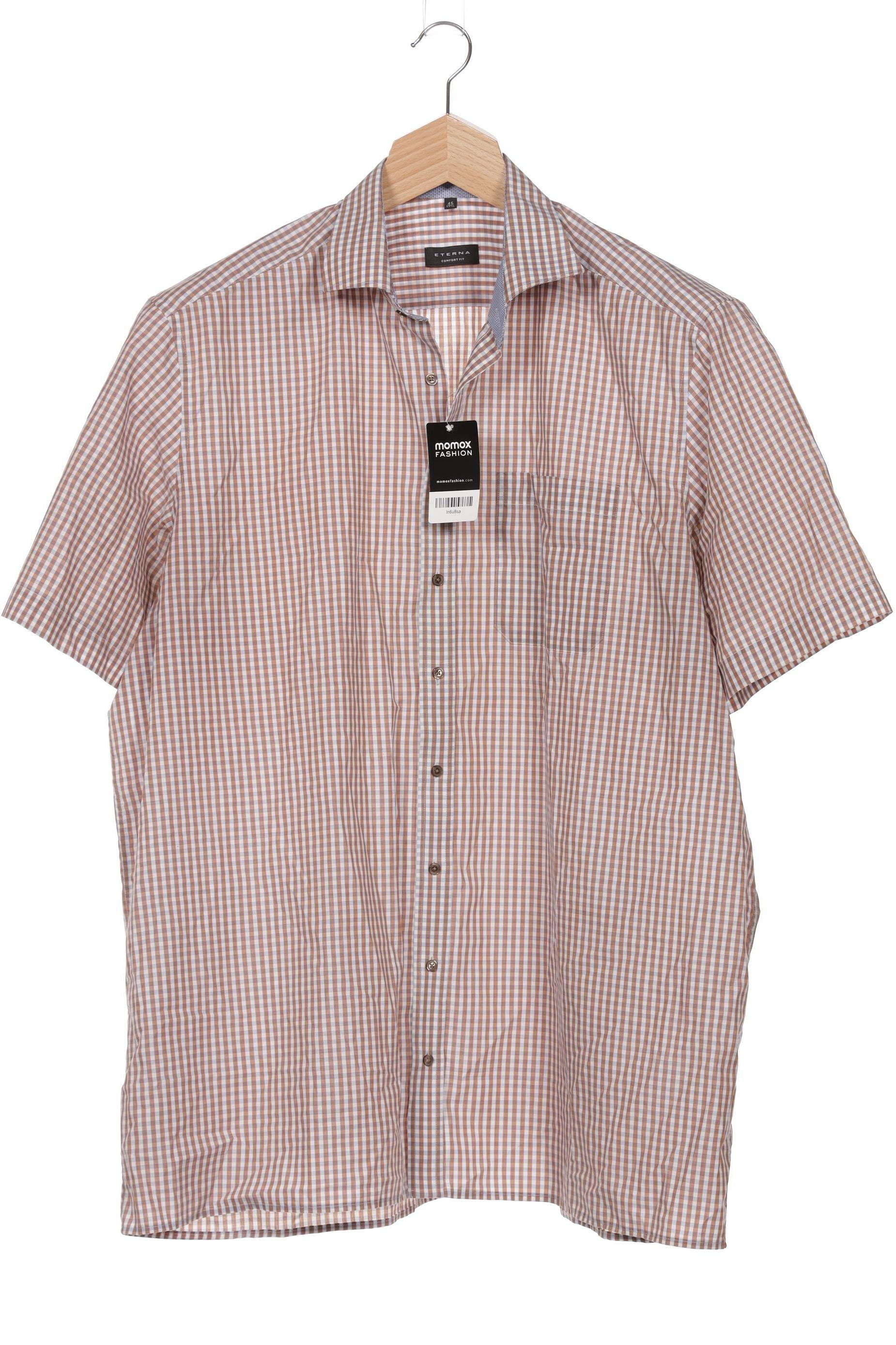 

eterna Herren Hemd, braun, Gr. 56