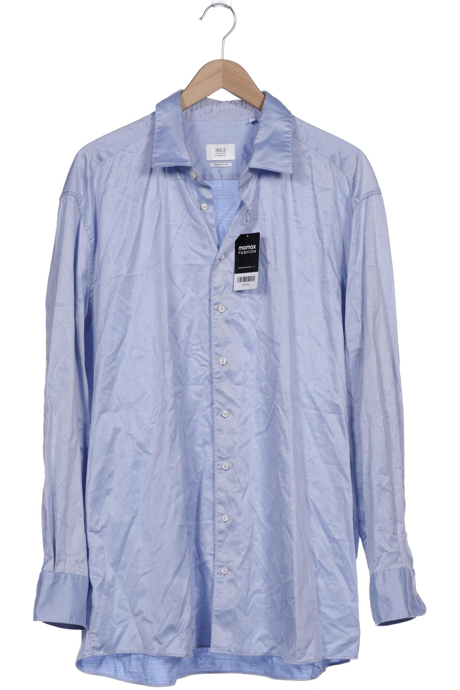 

eterna Herren Hemd, blau