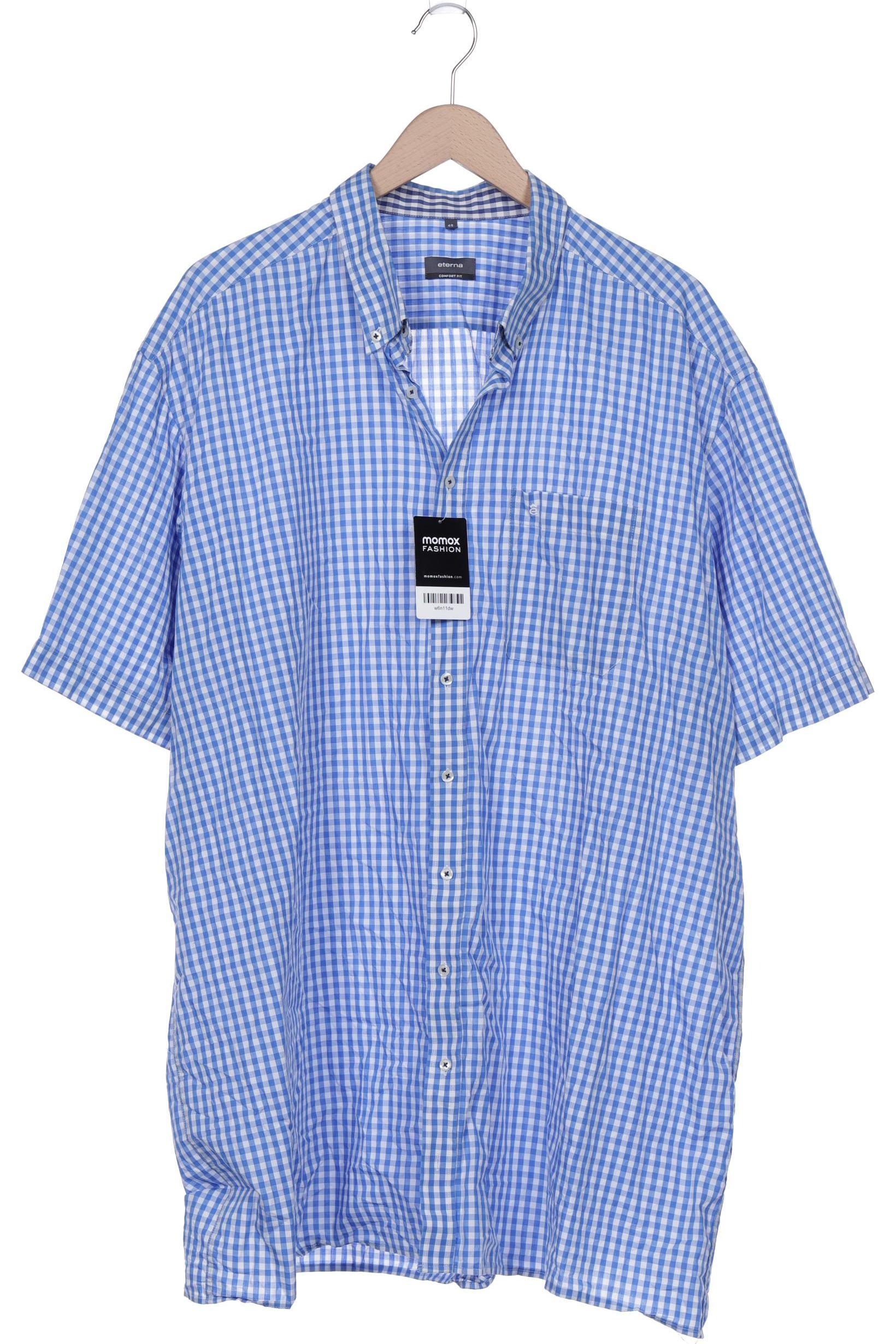 

eterna Herren Hemd, blau