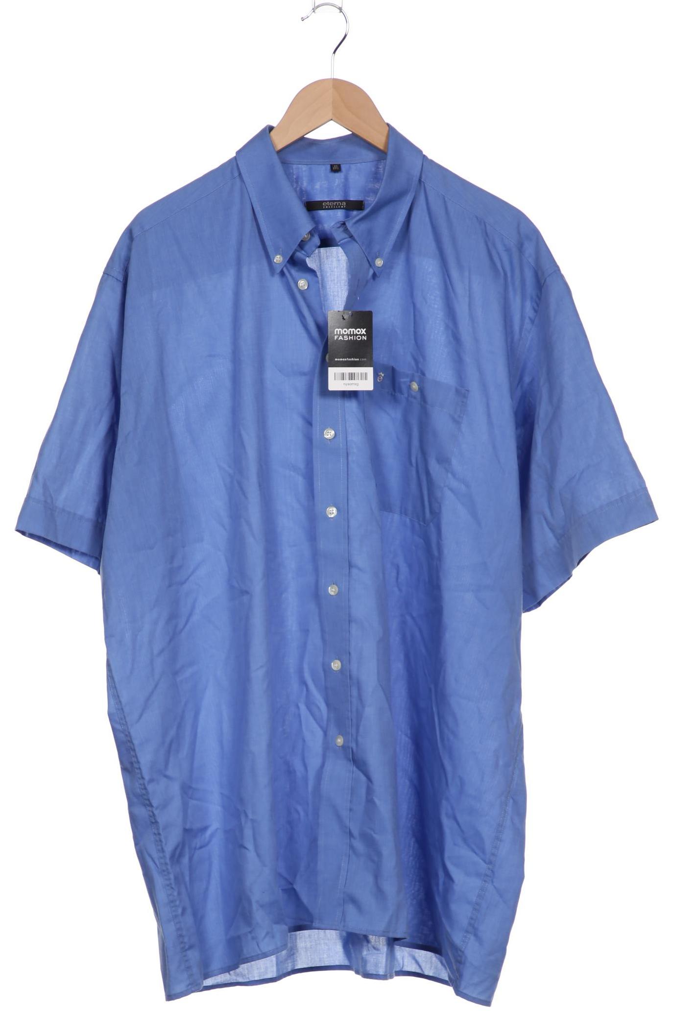 

eterna Herren Hemd, blau