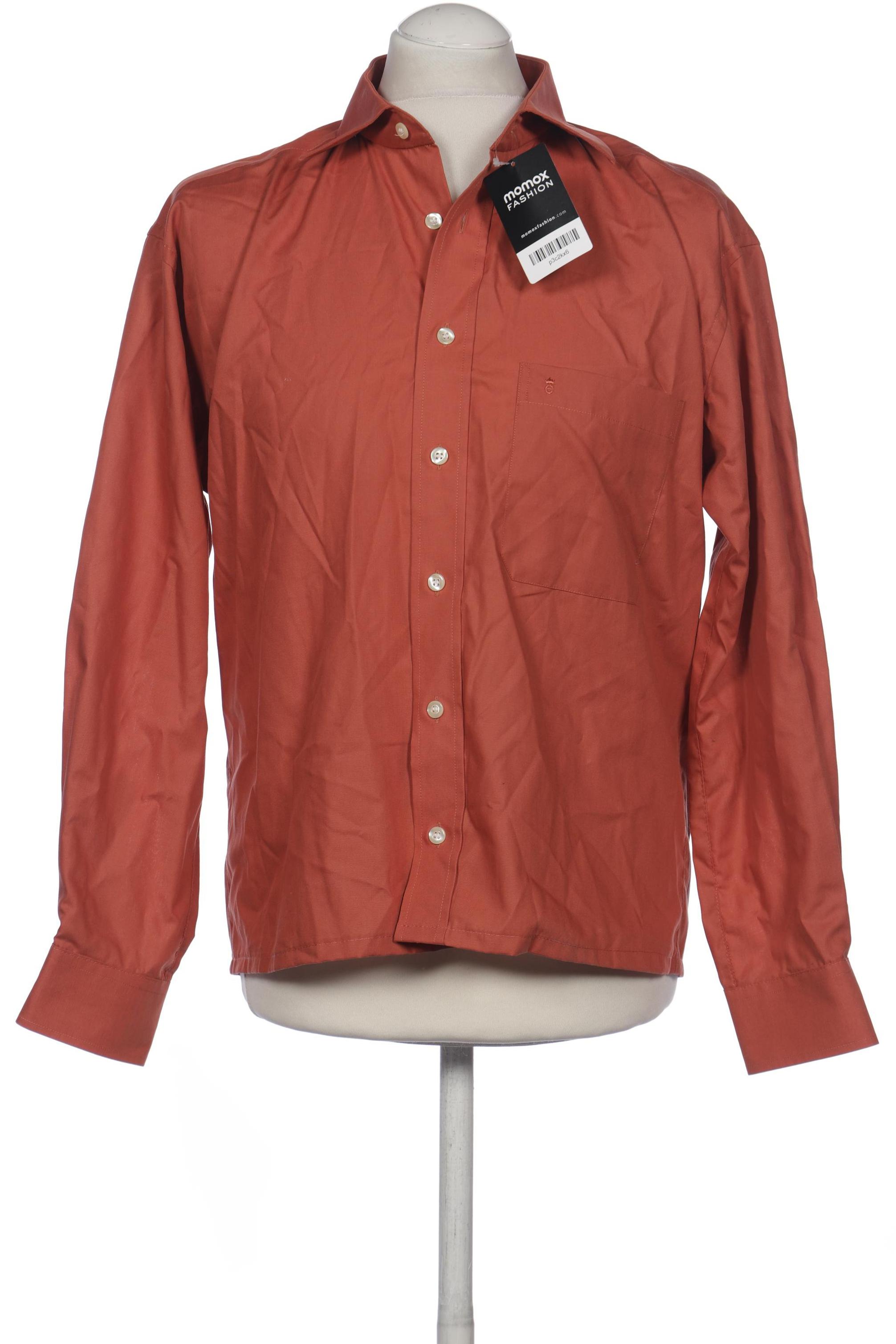 

eterna Herren Hemd, orange, Gr. 48