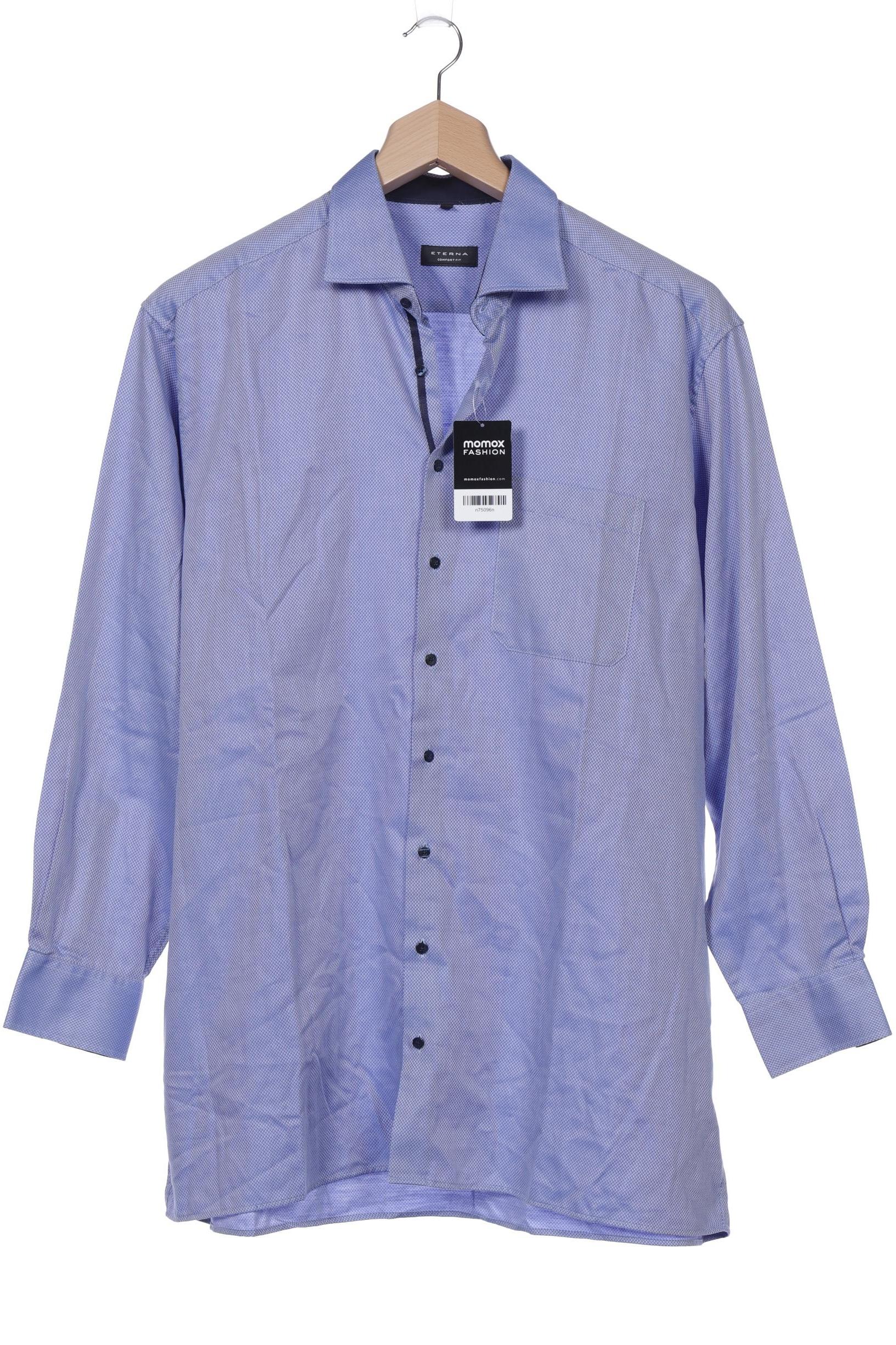 

eterna Herren Hemd, blau, Gr. 56