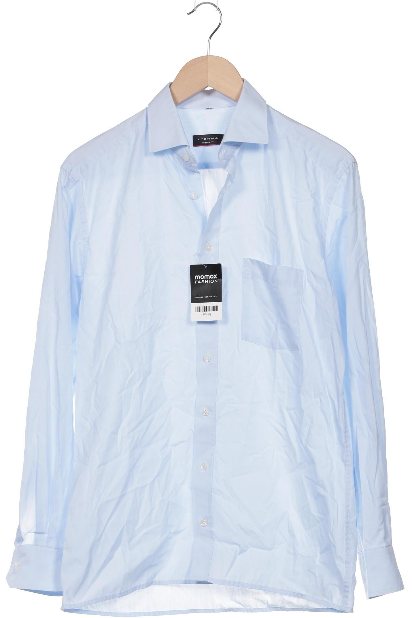 

eterna Herren Hemd, blau, Gr. 46