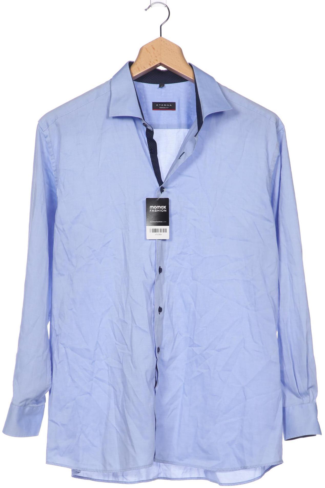 

eterna Herren Hemd, blau, Gr. 56