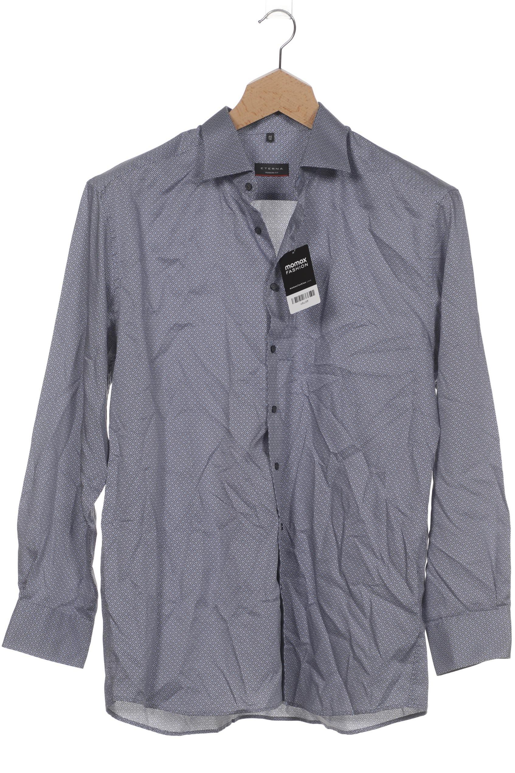 

eterna Herren Hemd, blau, Gr. 56