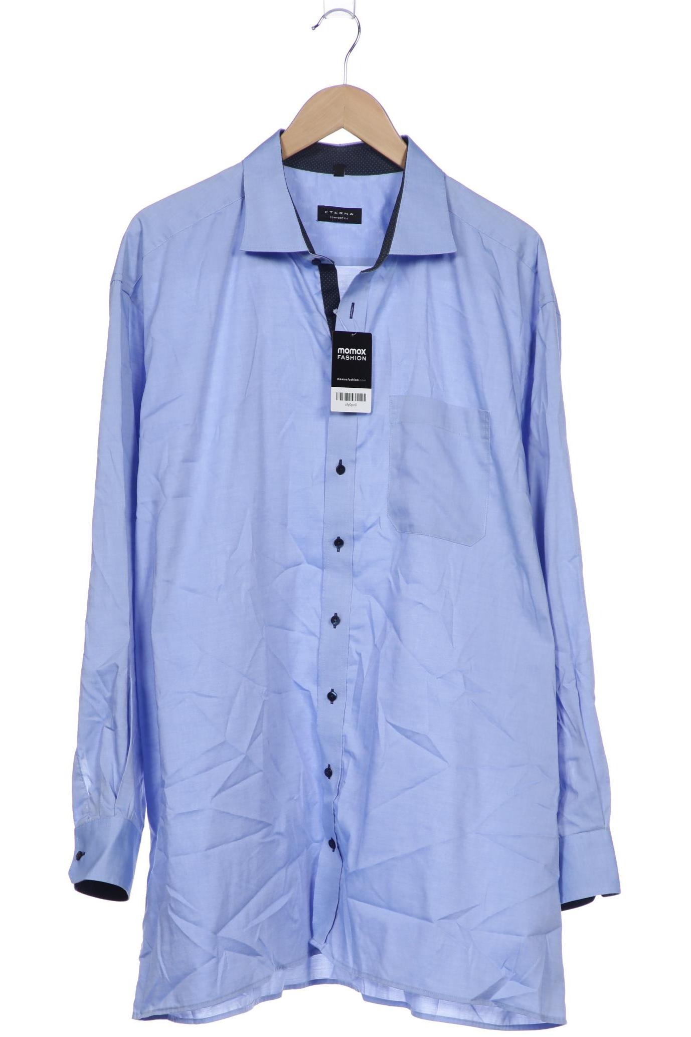 

eterna Herren Hemd, blau, Gr. 48