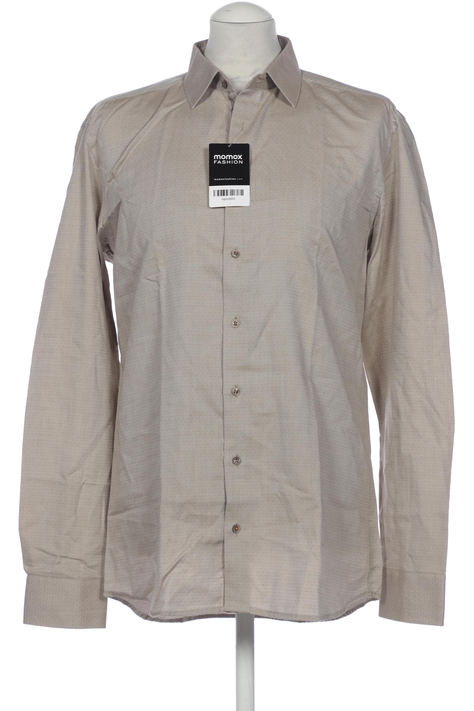 

eterna Herren Hemd, beige, Gr. 52