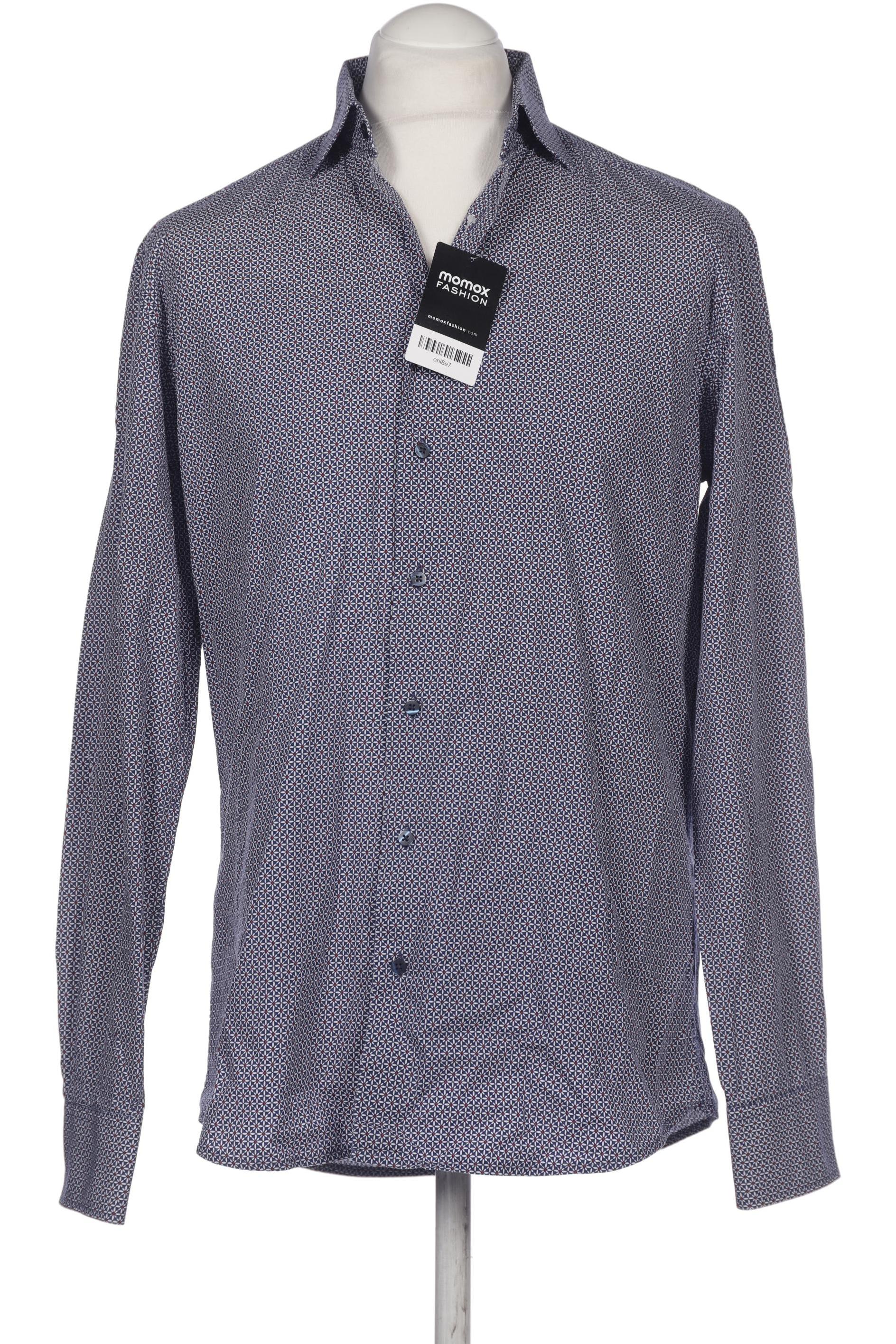 

eterna Herren Hemd, marineblau