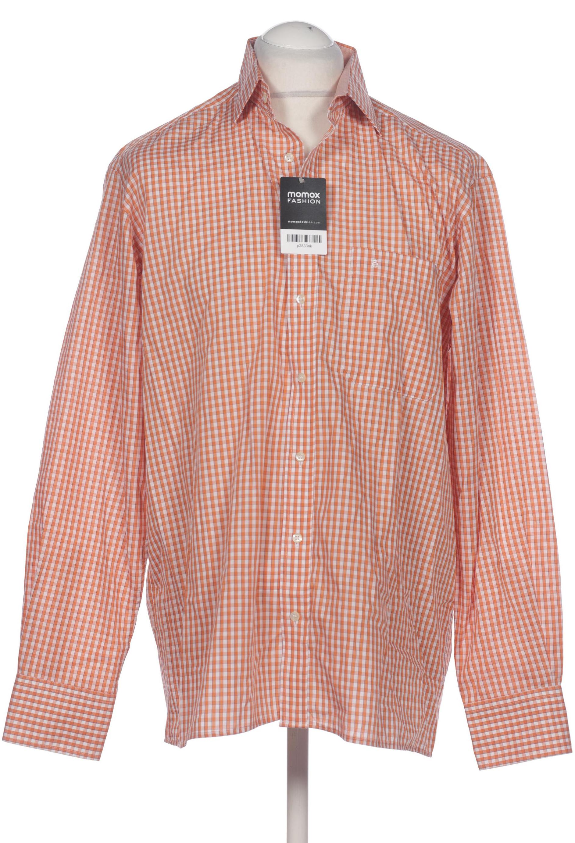 

eterna Herren Hemd, orange, Gr. 52