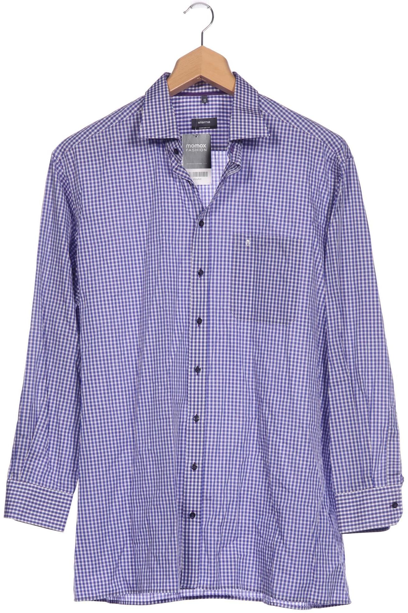 

eterna Herren Hemd, blau, Gr. 56