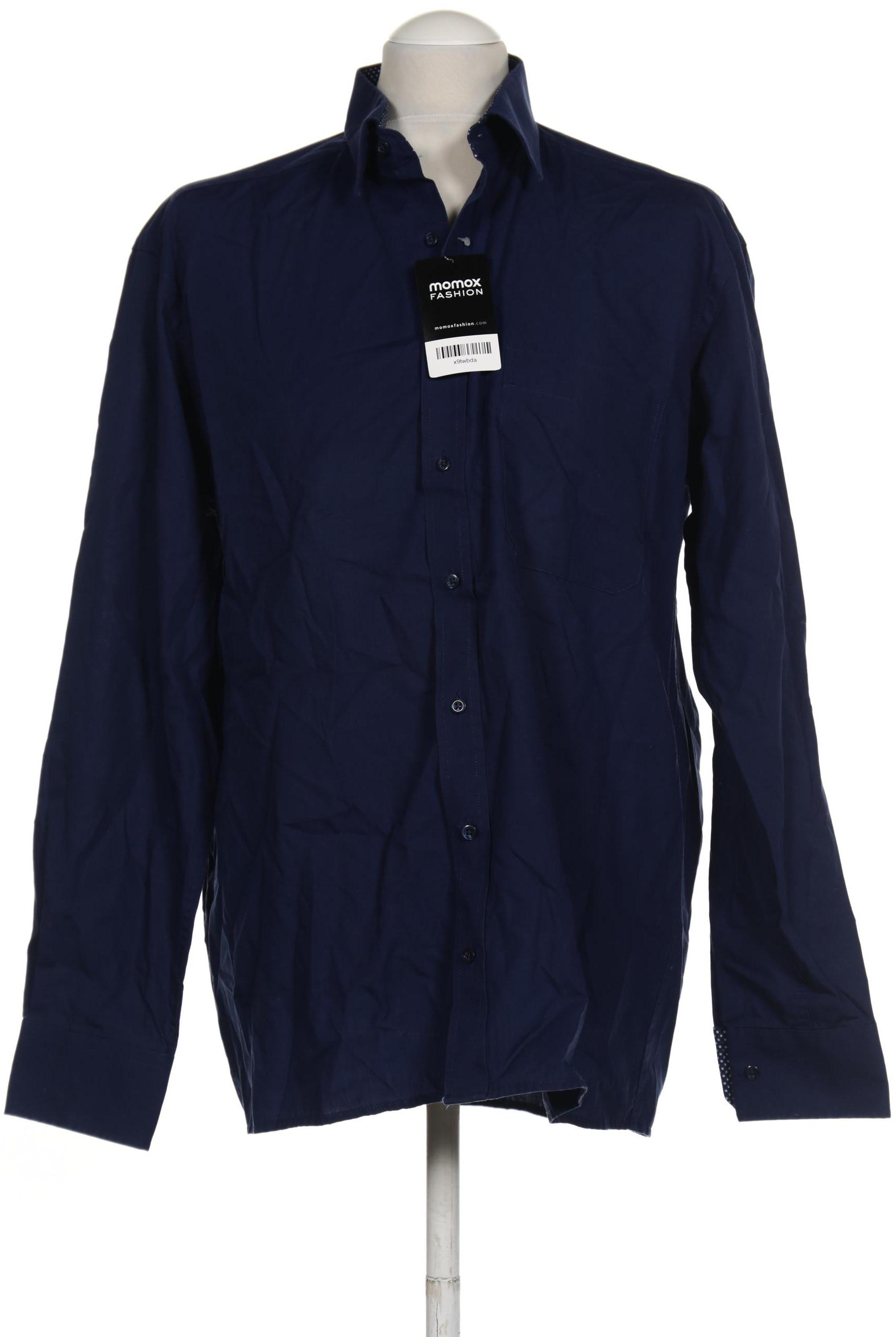

eterna Herren Hemd, marineblau
