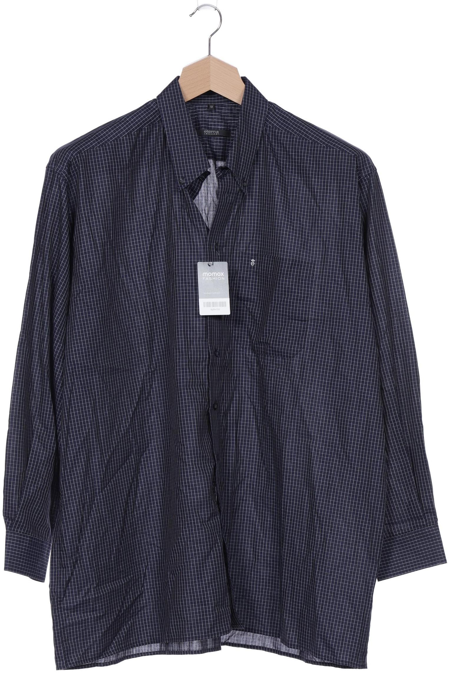 

eterna Herren Hemd, marineblau, Gr. 58