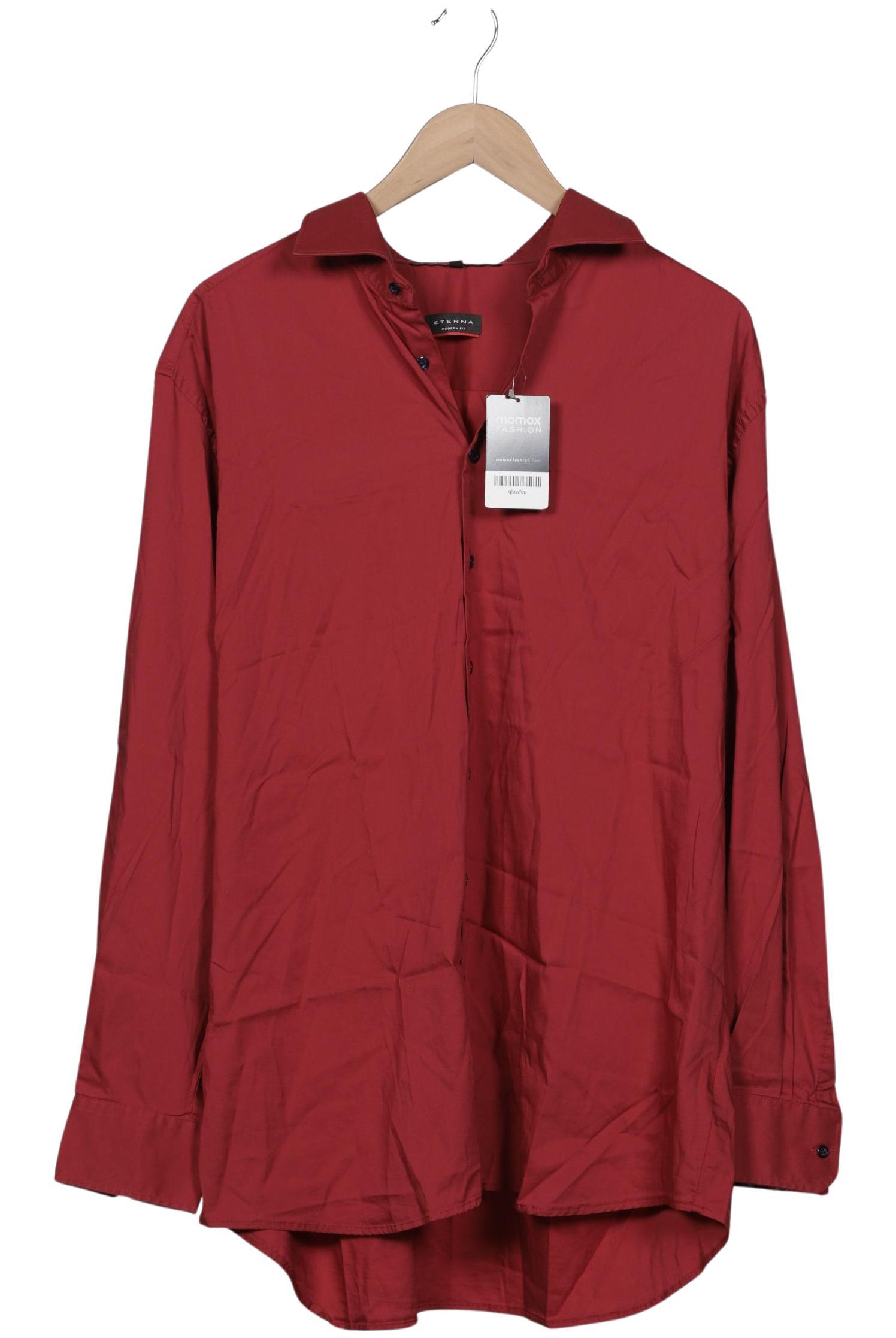 

eterna Herren Hemd, bordeaux, Gr. 56