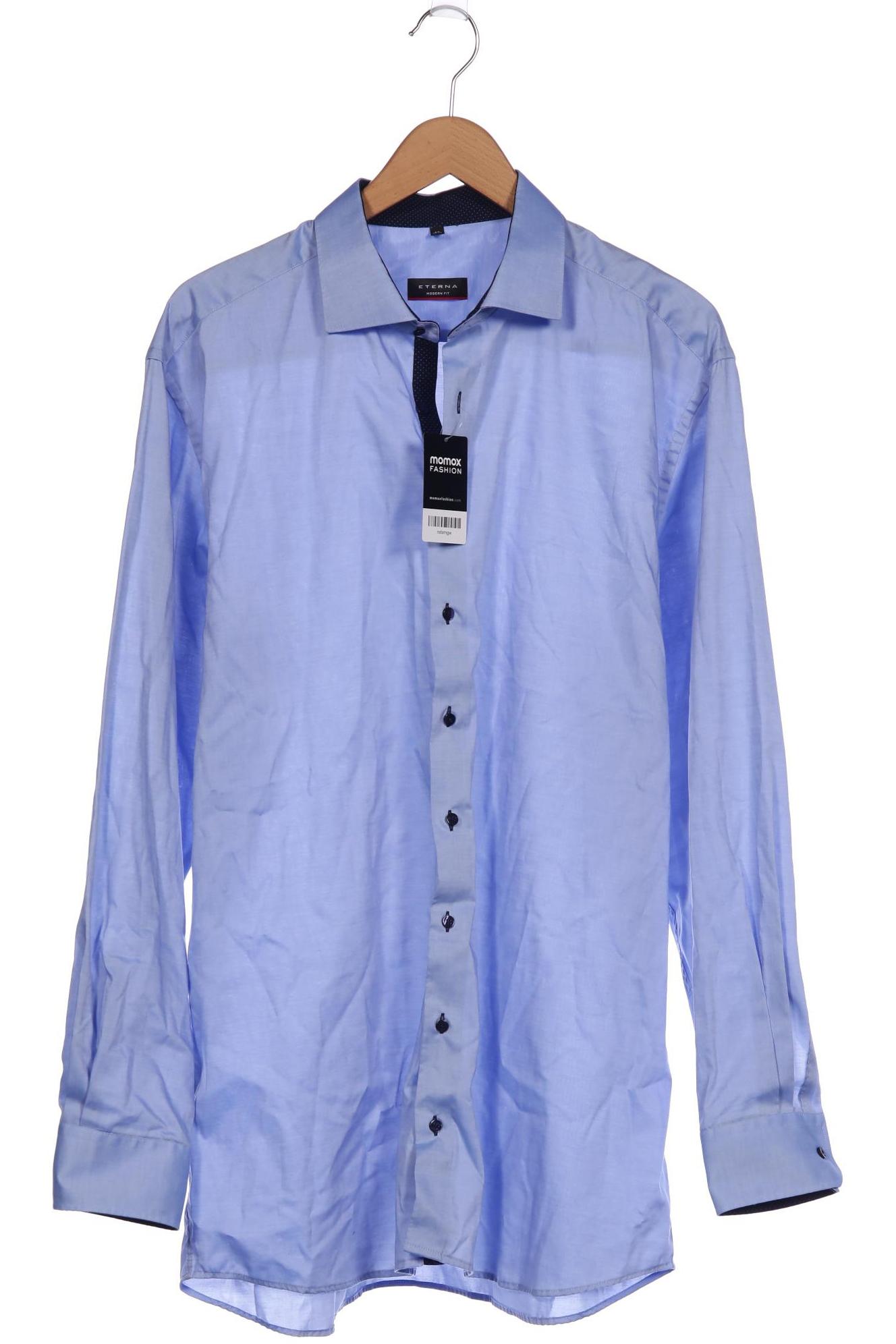 

eterna Herren Hemd, blau, Gr. 56