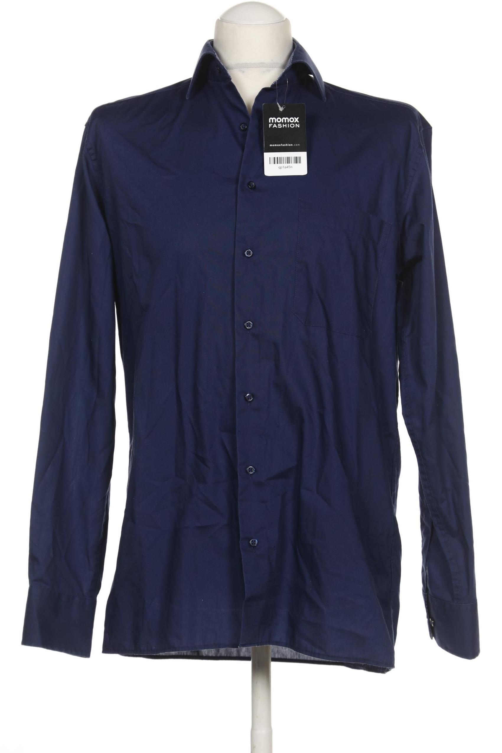 

eterna Herren Hemd, marineblau
