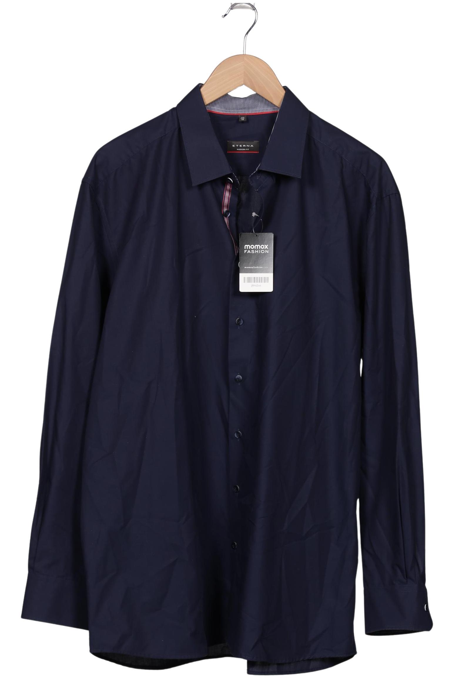 

eterna Herren Hemd, marineblau, Gr. 56