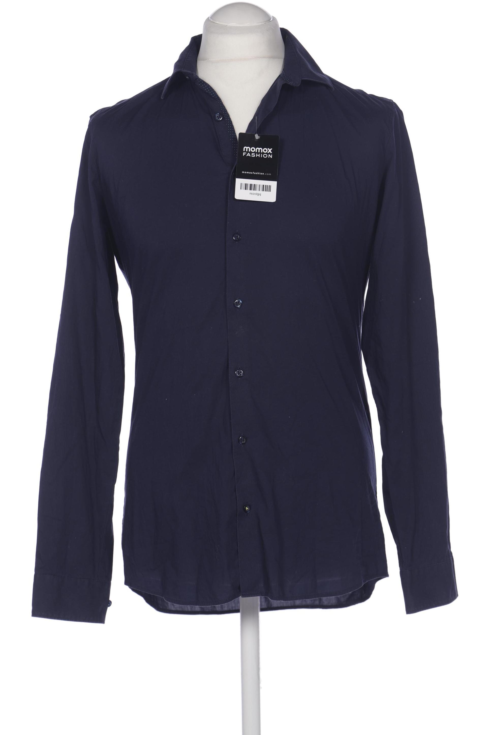 

eterna Herren Hemd, marineblau, Gr. 48