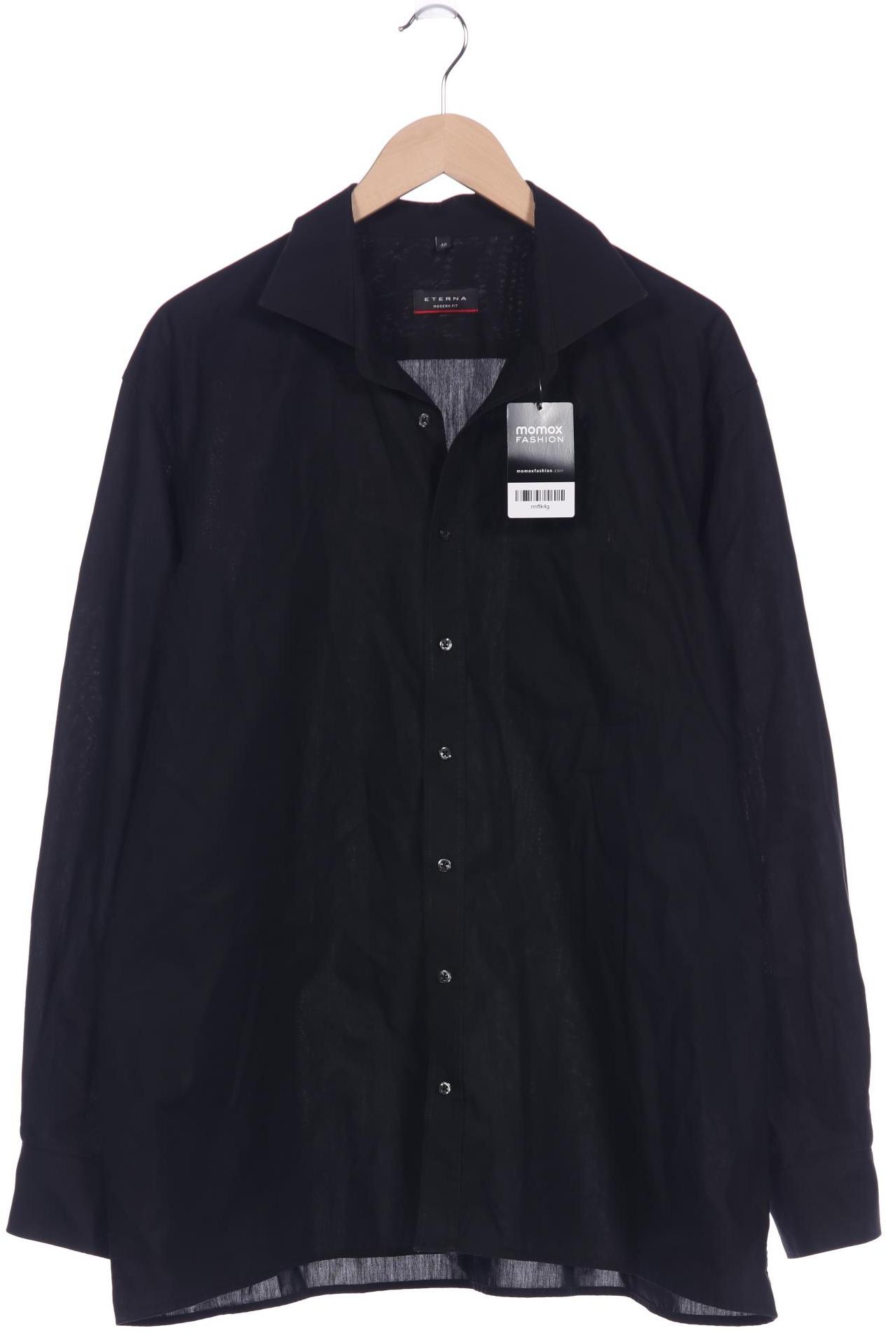 

eterna Herren Hemd, schwarz, Gr. 56