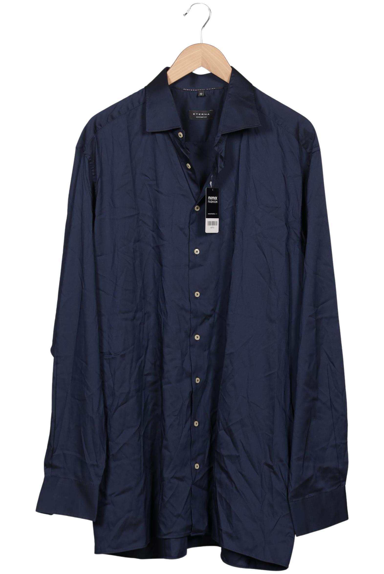 

eterna Herren Hemd, marineblau, Gr. 56