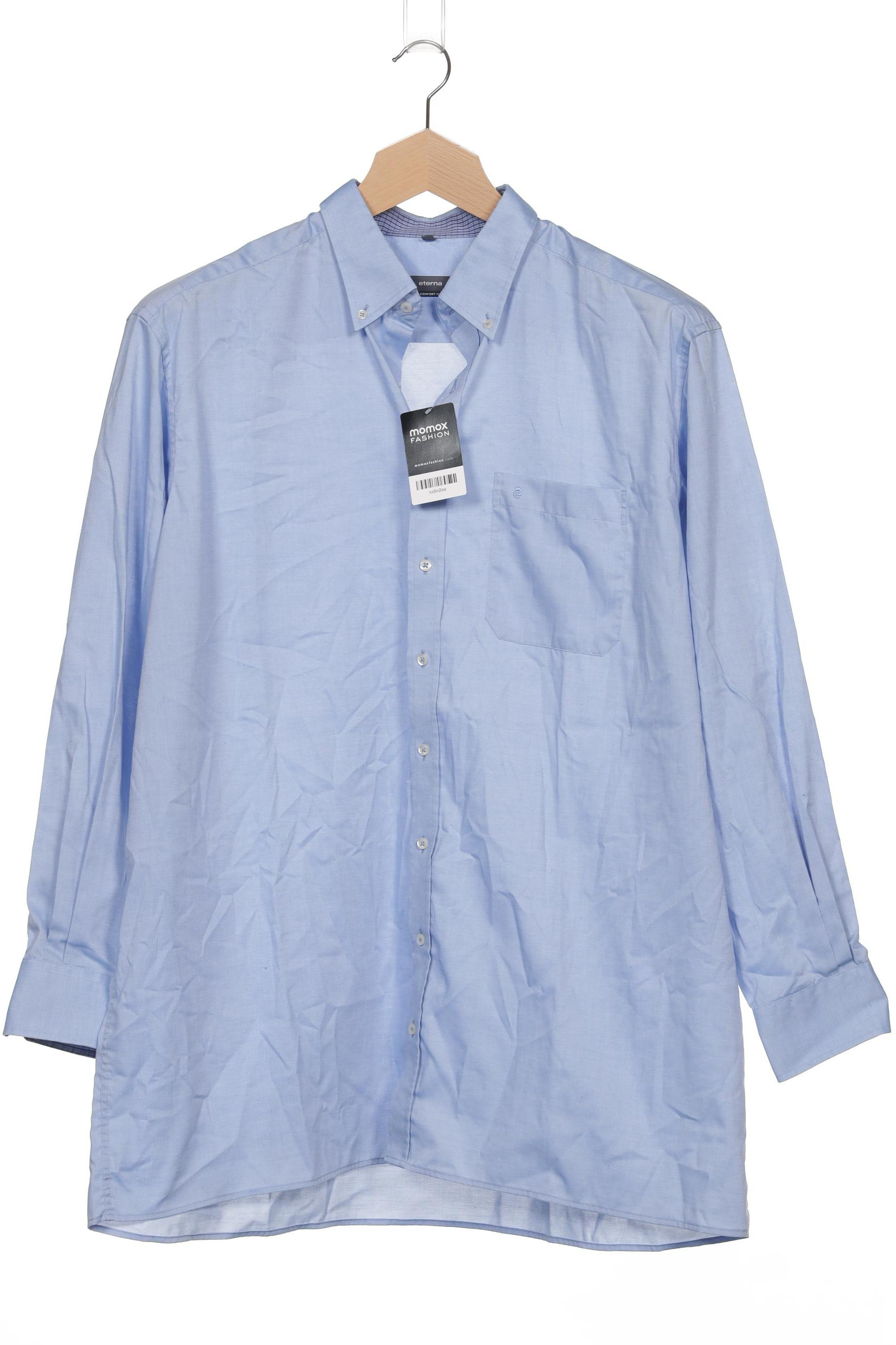 

eterna Herren Hemd, blau, Gr. 56