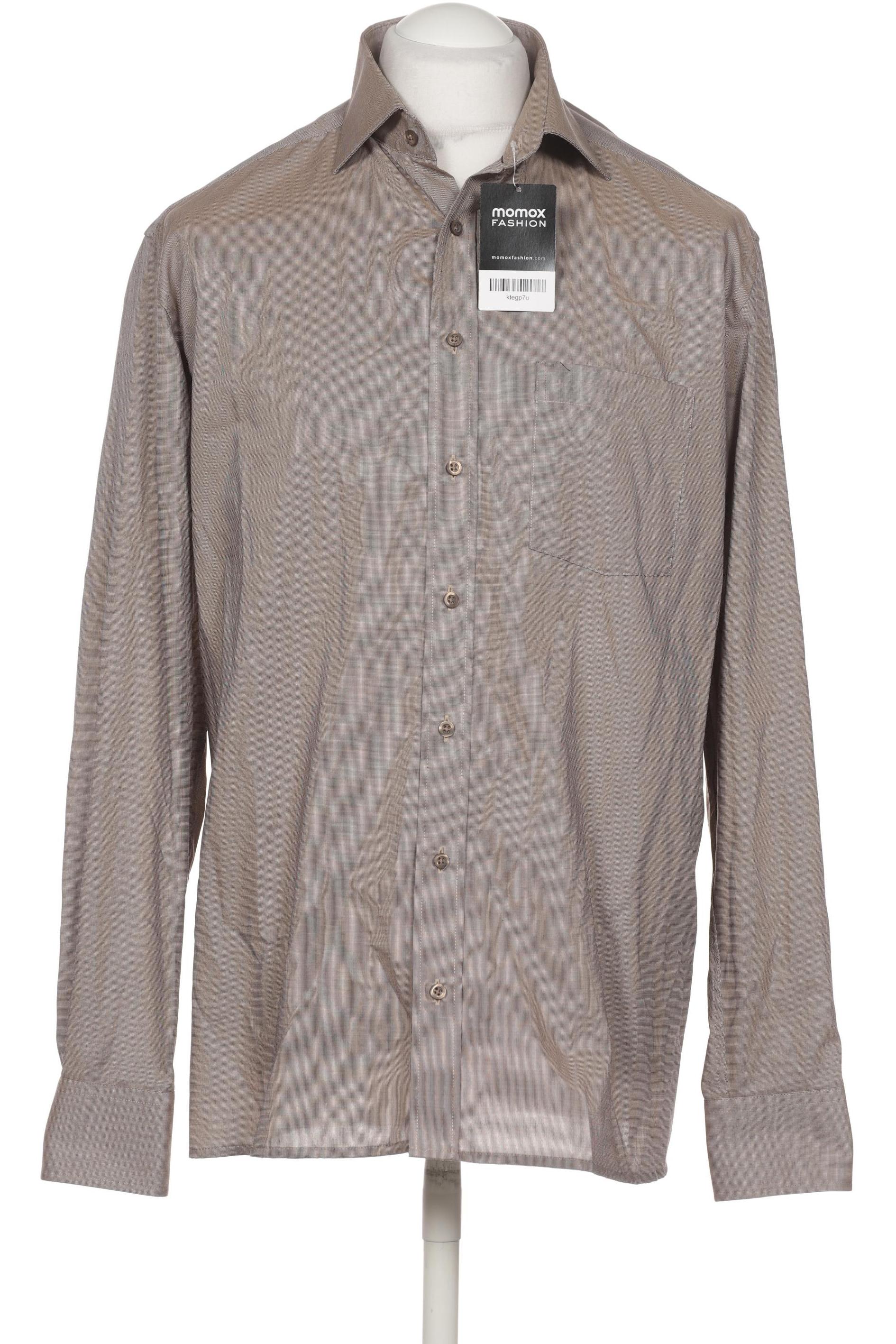 

eterna Herren Hemd, braun, Gr. 52