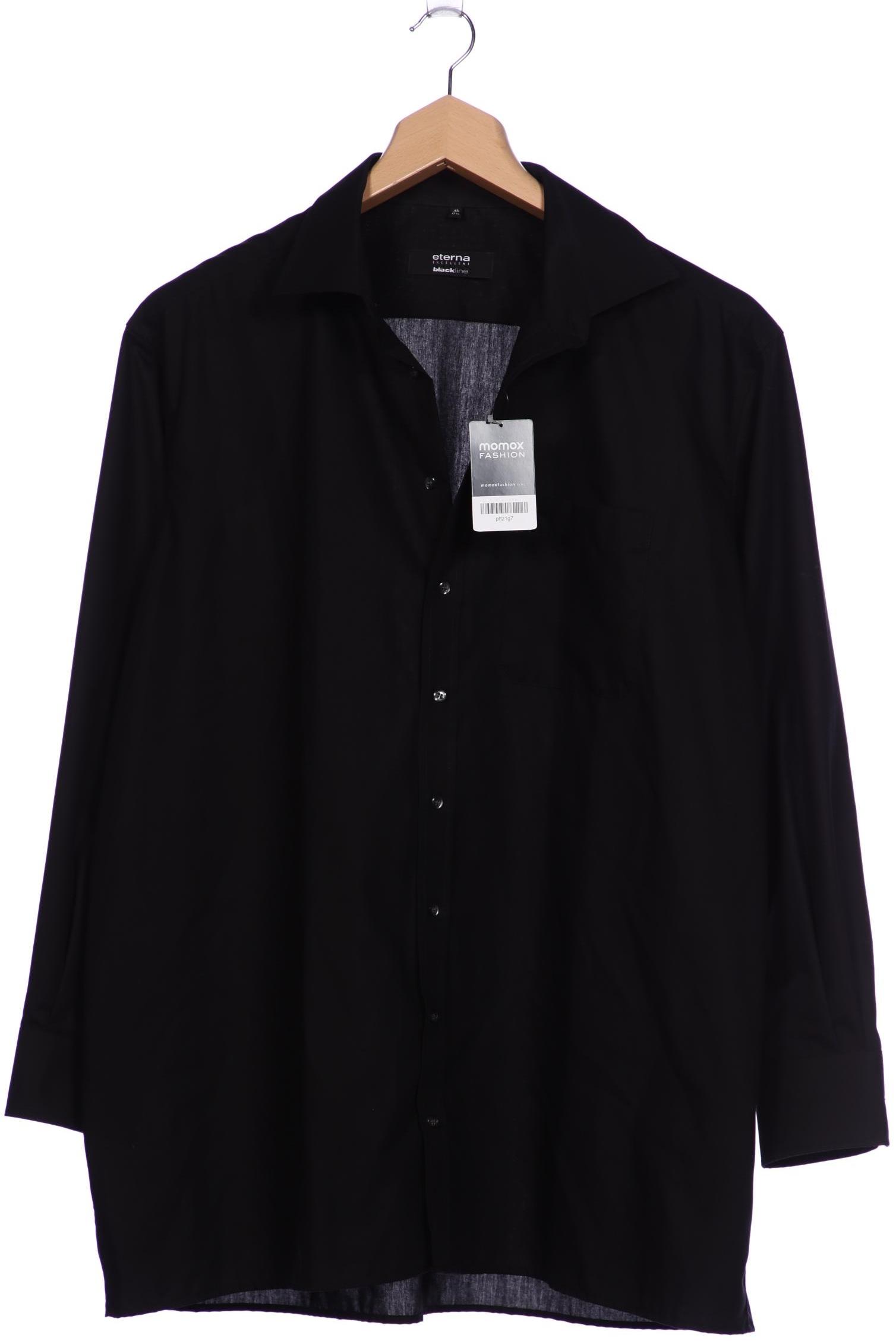 

eterna Herren Hemd, schwarz, Gr. 56
