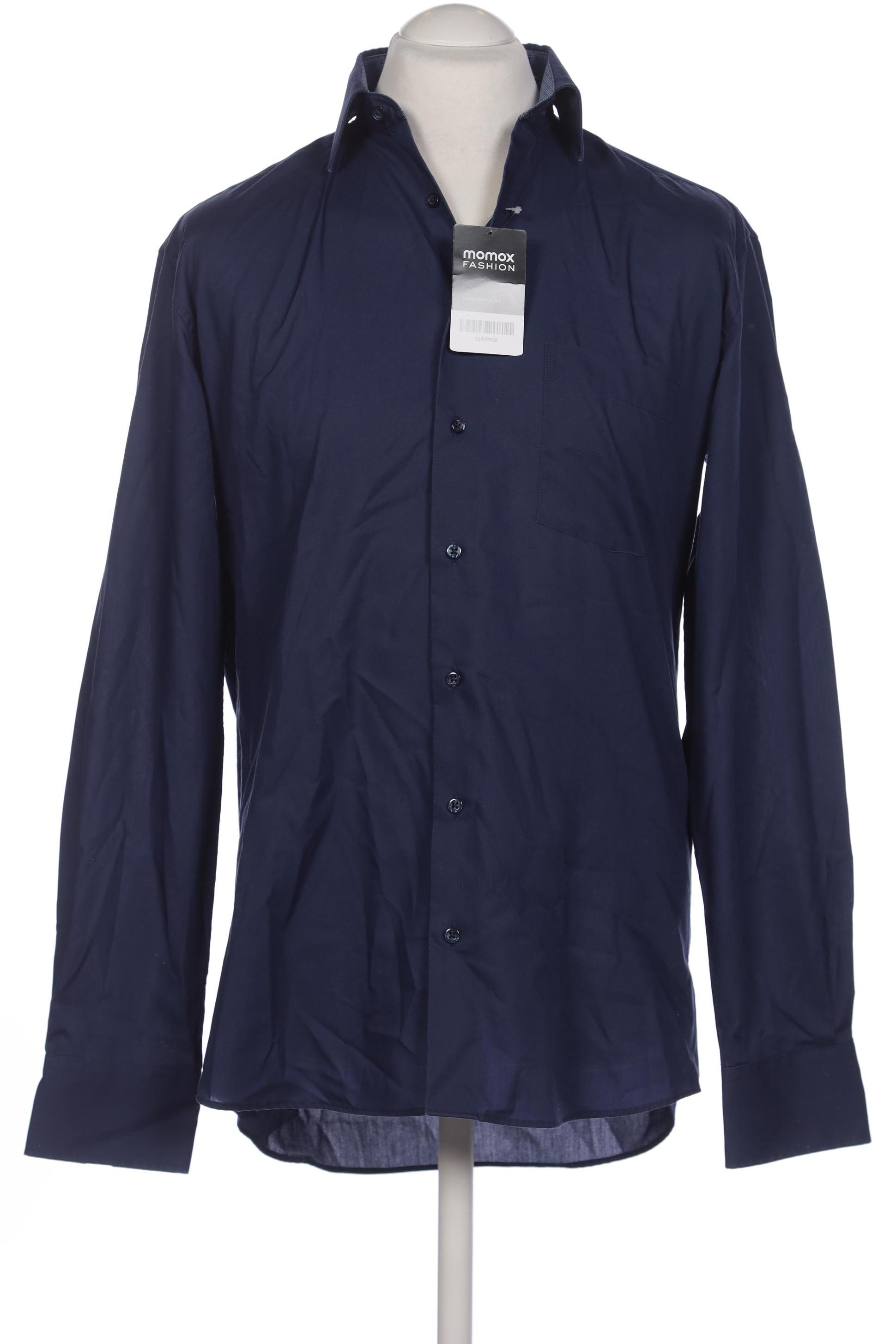 

eterna Herren Hemd, marineblau, Gr. 48
