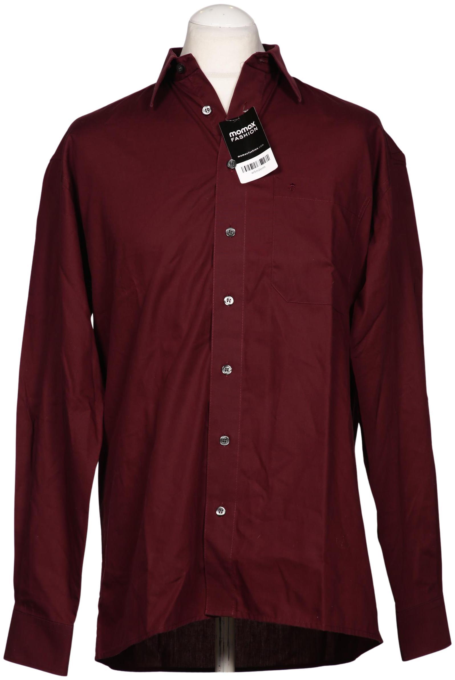 

eterna Herren Hemd, bordeaux, Gr. 48