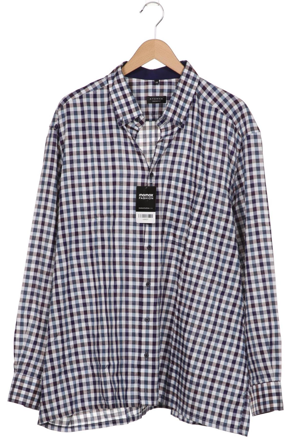

eterna Herren Hemd, blau