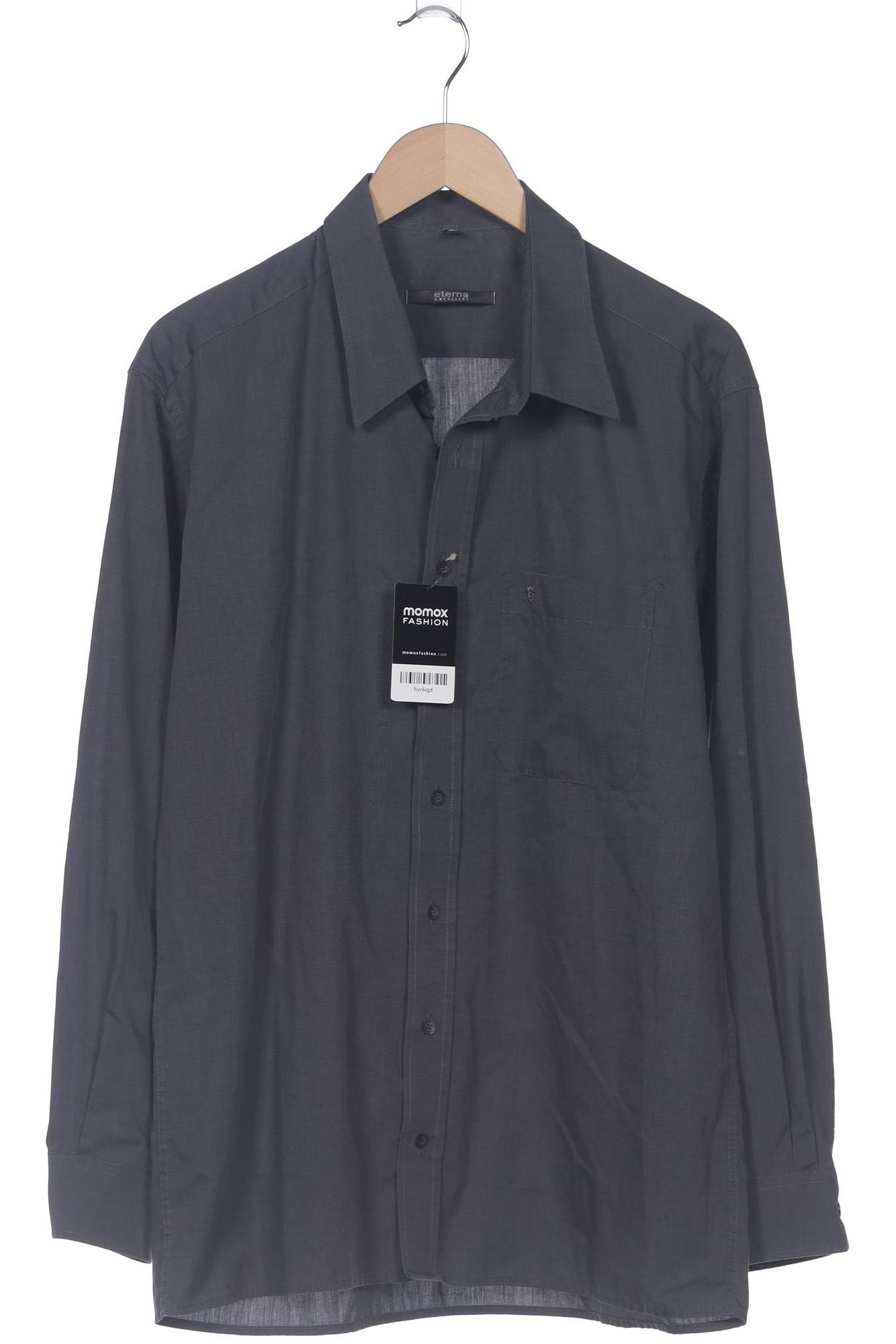 

eterna Herren Hemd, grau, Gr. 58