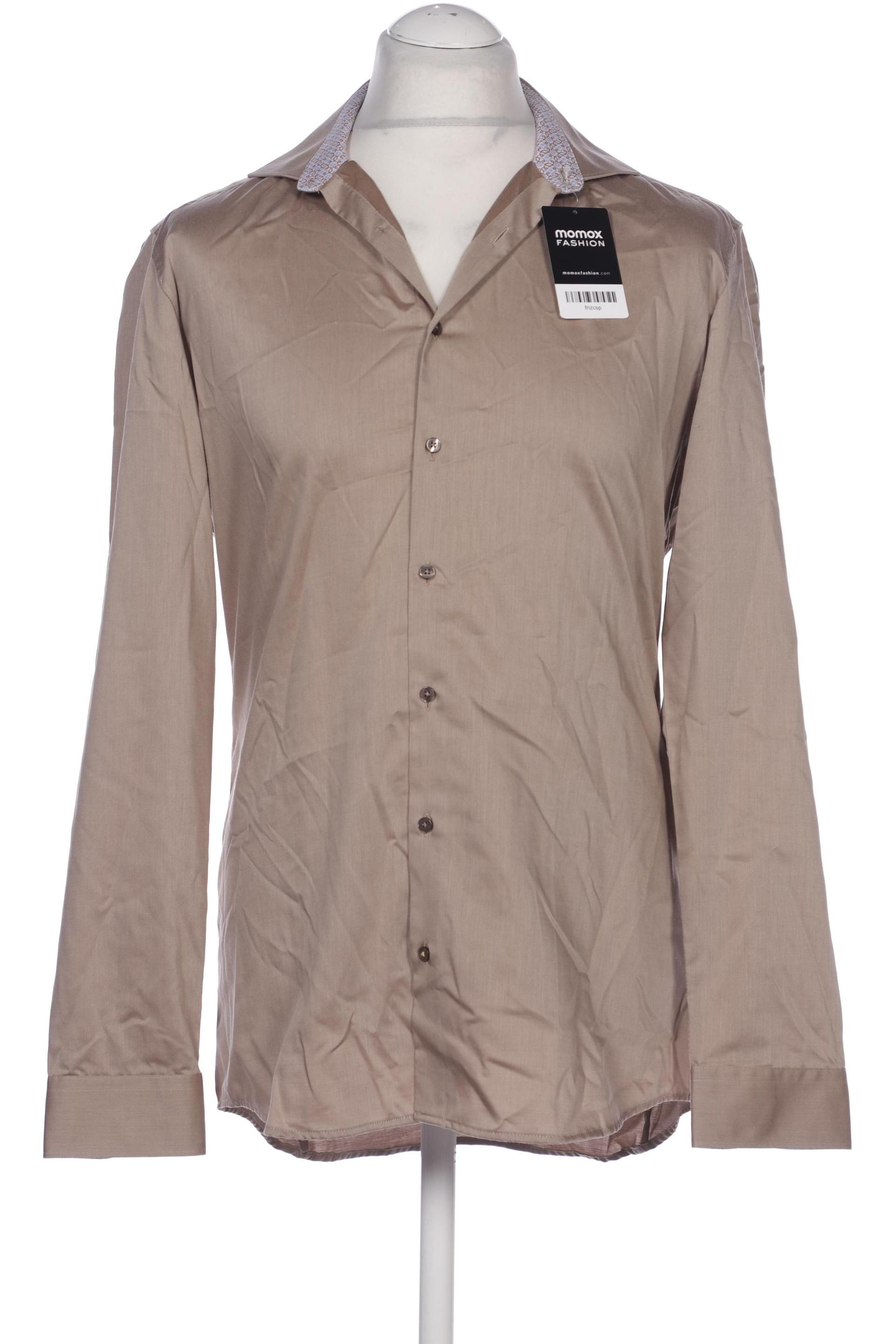 

eterna Herren Hemd, braun, Gr. 52