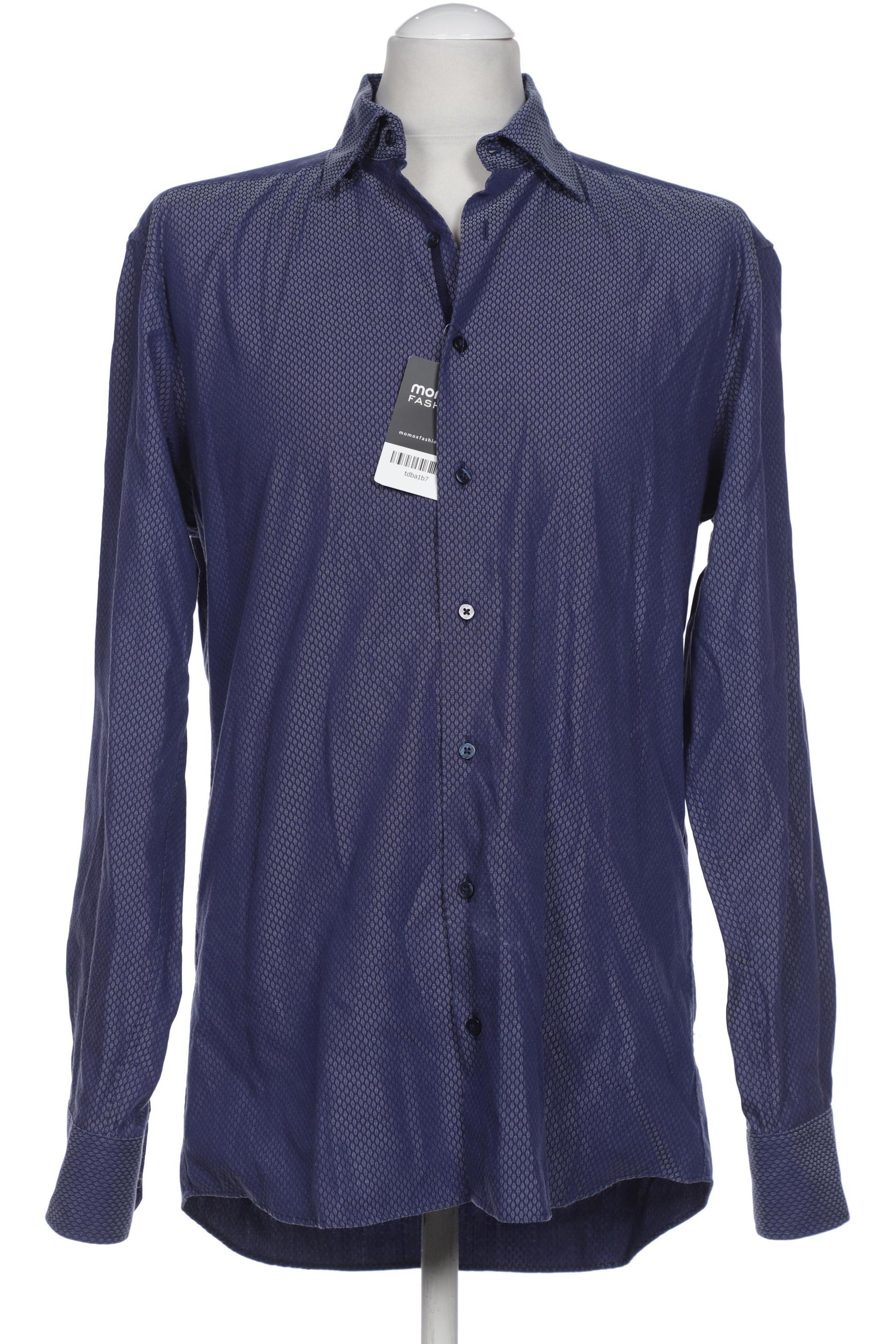 

eterna Herren Hemd, marineblau