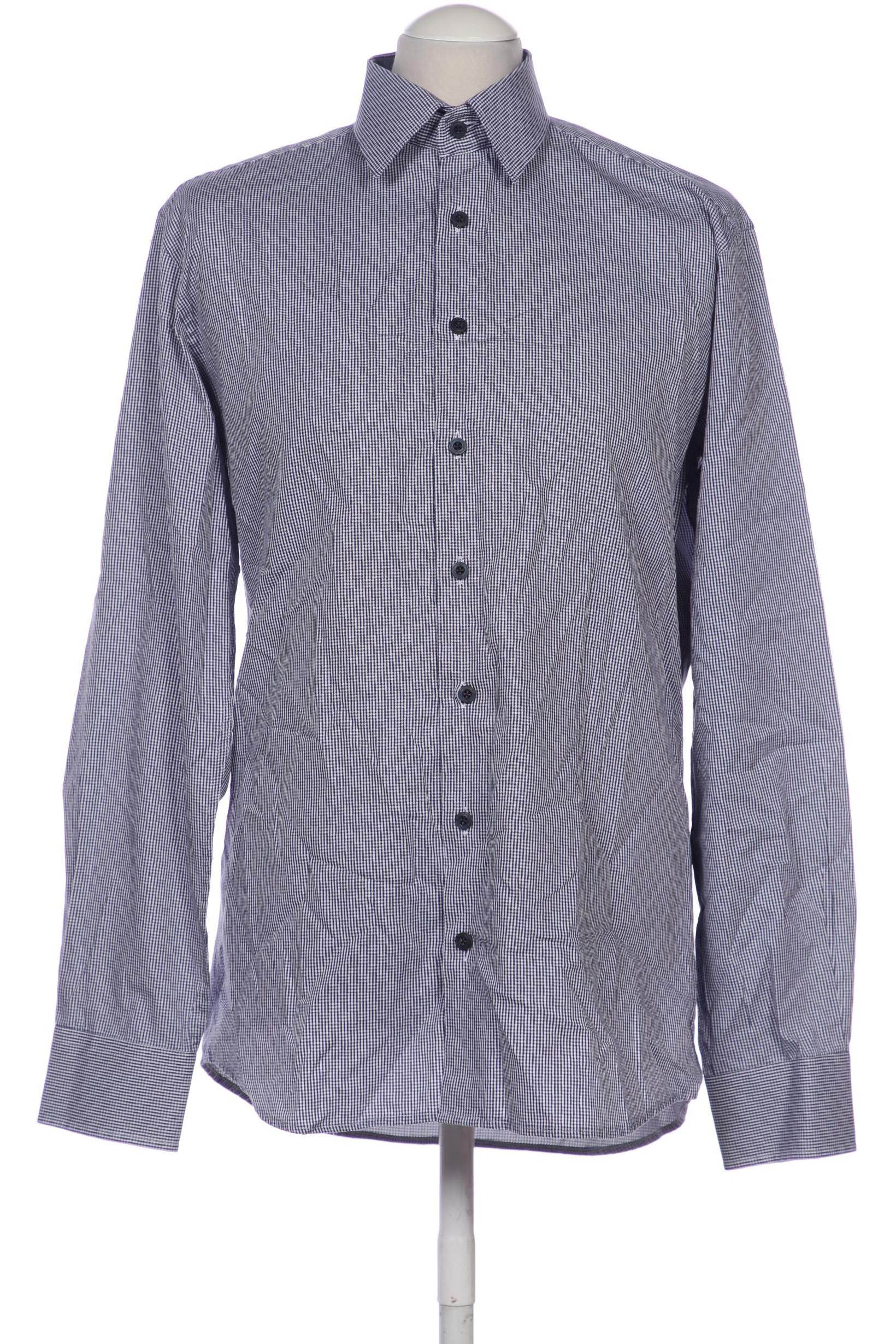

eterna Herren Hemd, marineblau